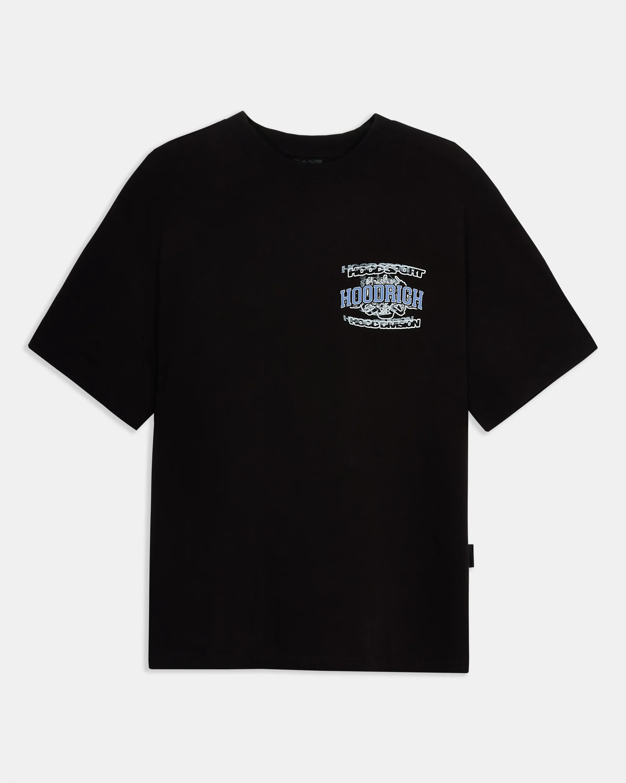 Hoodrich Family Crest Oversized T-Shirt - Black