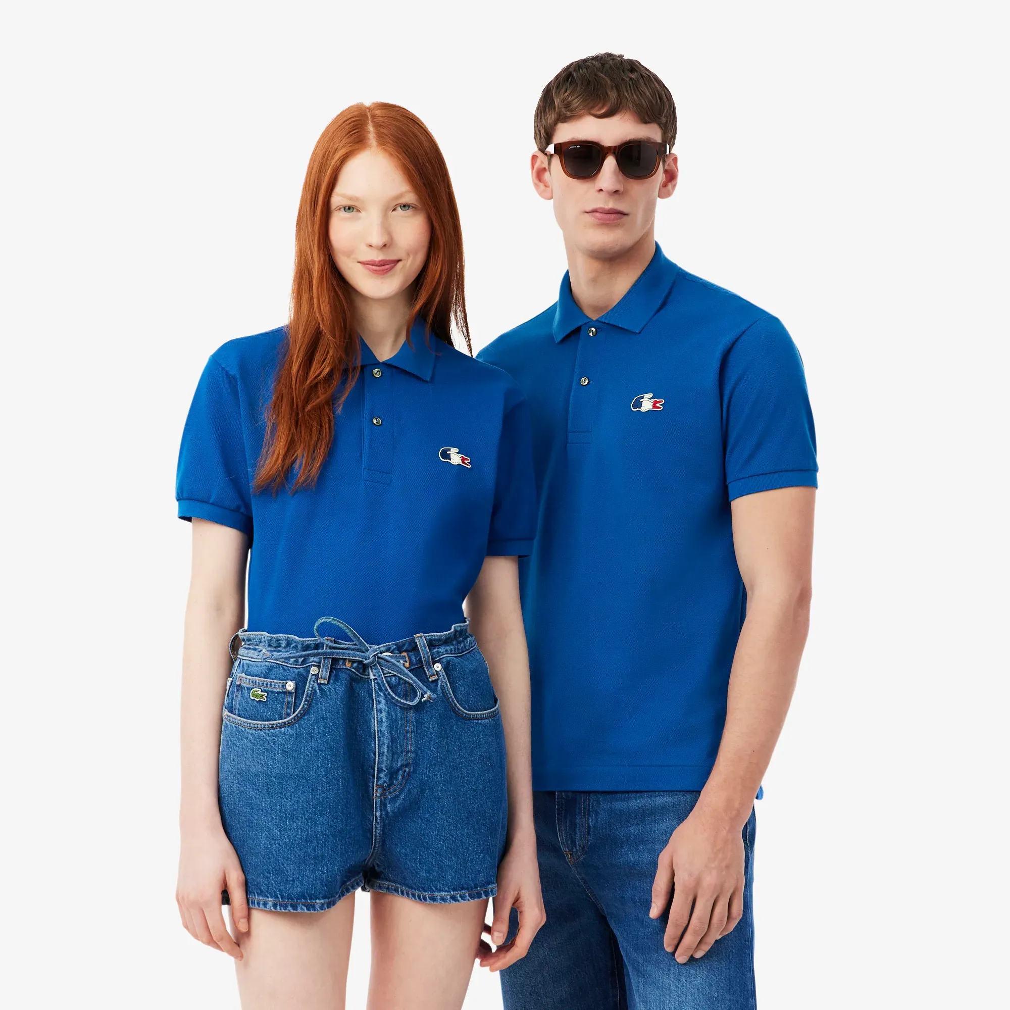 Lacoste France Edition Classic Fit L.12.12 Original Polo Shirt - Bleu