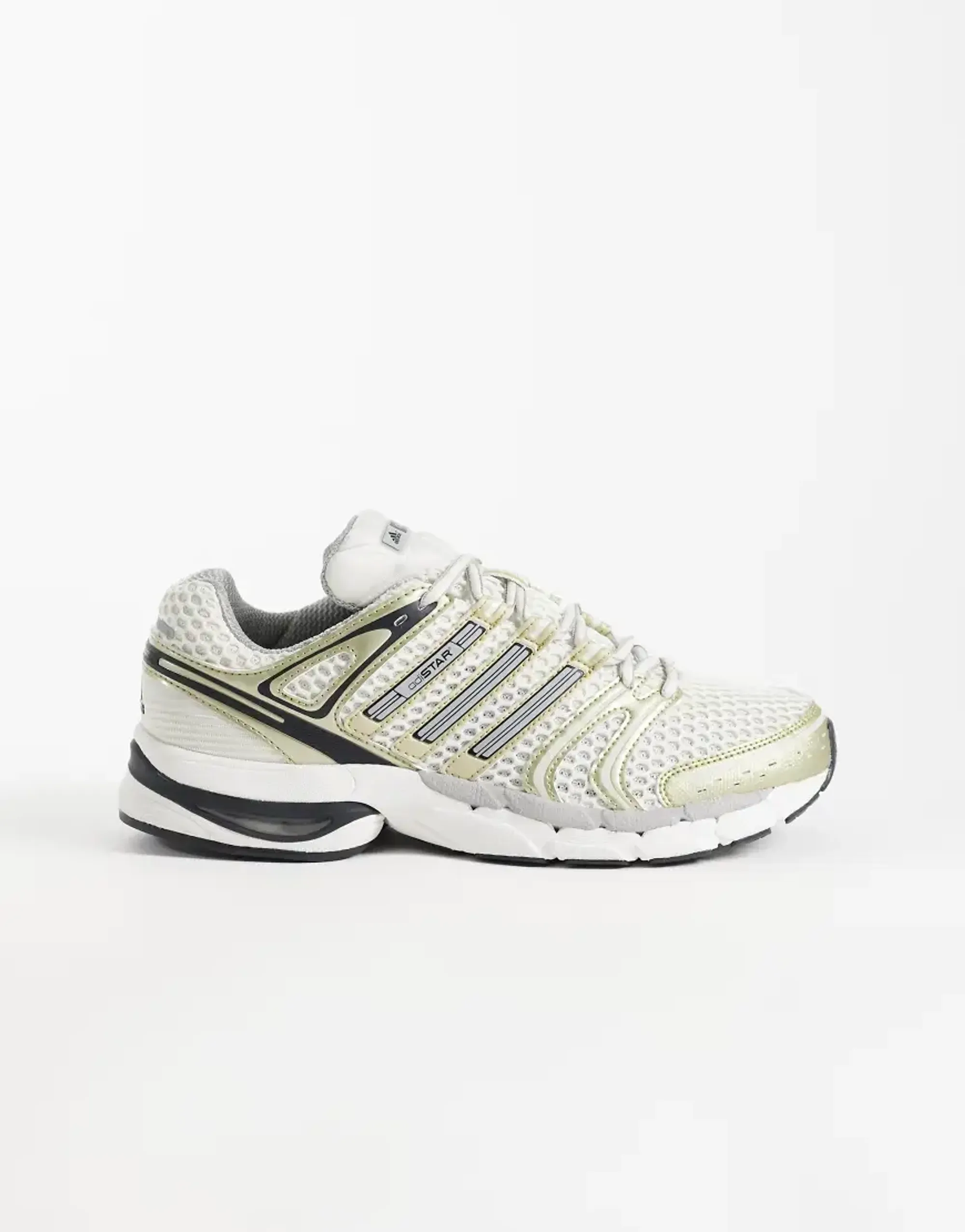 Adidas Originals Adistar Control 5 Trainers In Silver And Cream