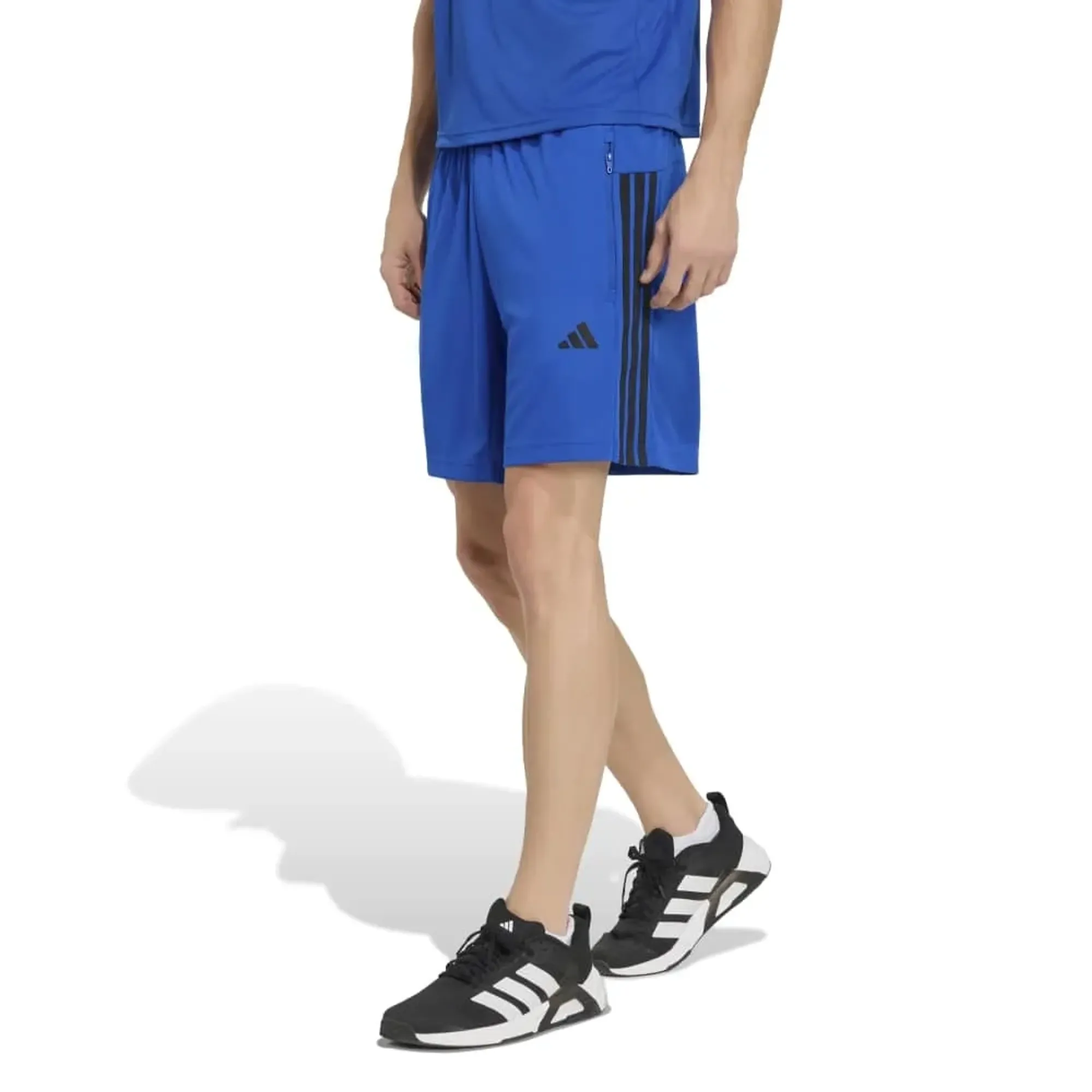 Adidas Workout Essentials Base 3 Stripes Pique 7´´ Shorts