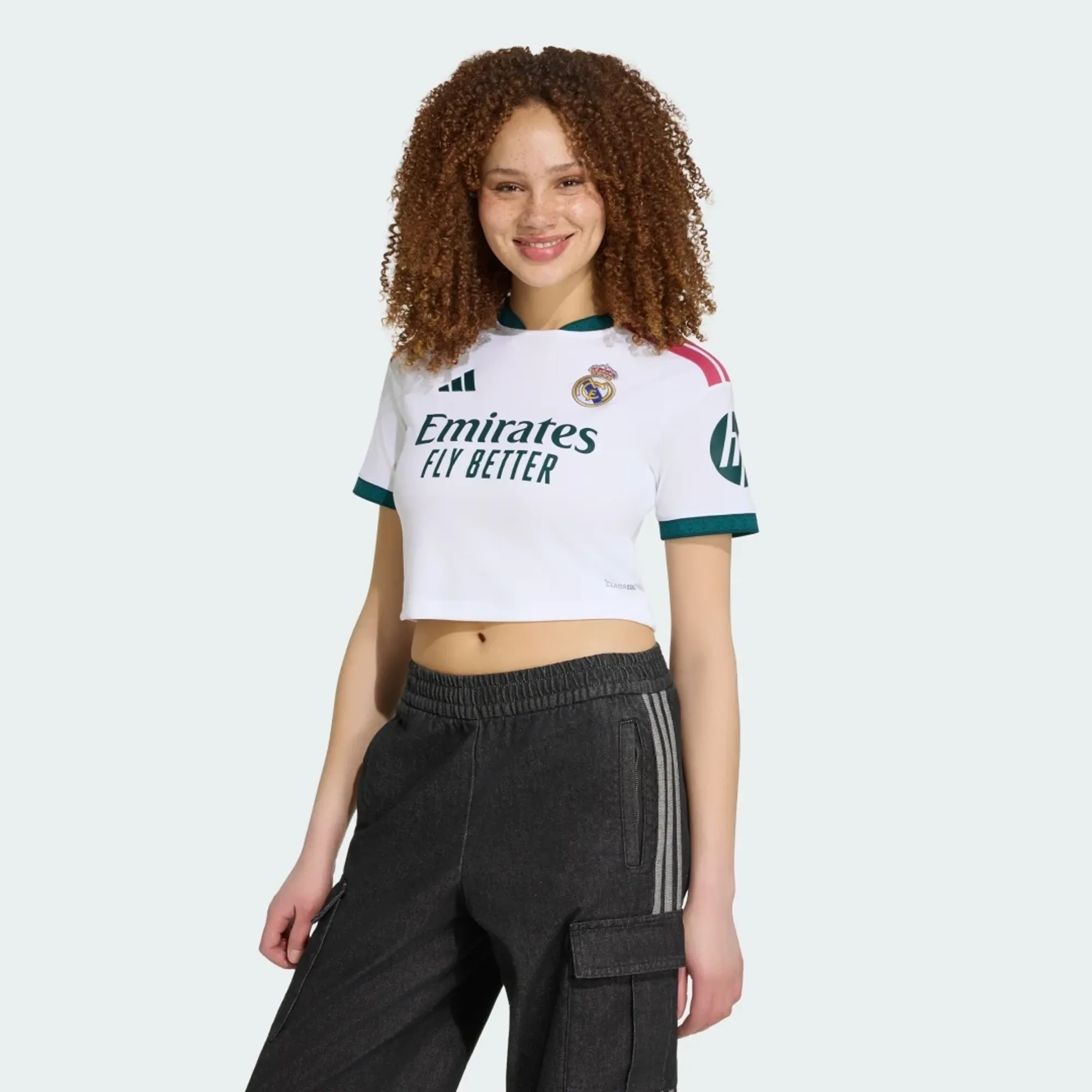 adidas Real Madrid 26/27 Home Cropped Jersey