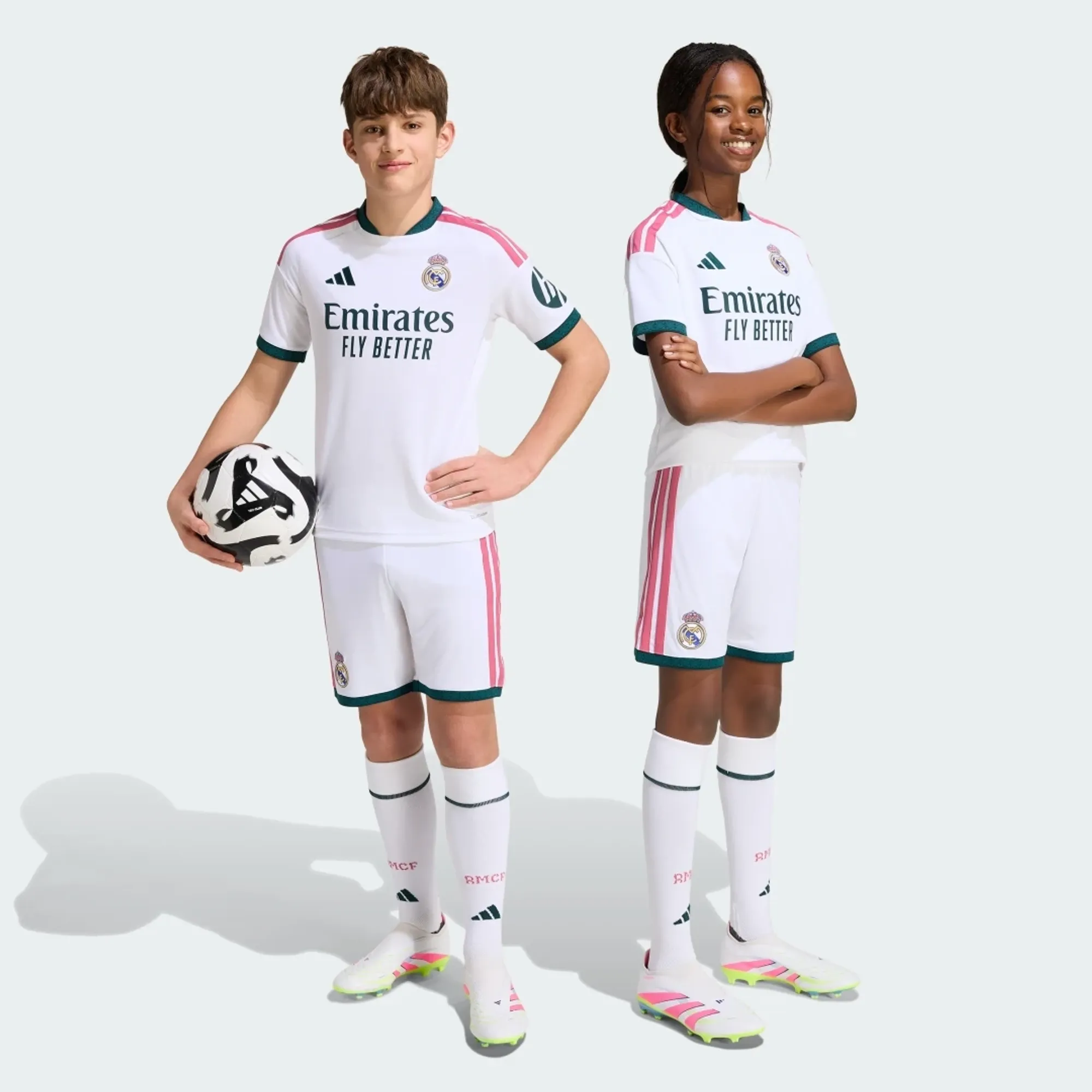 adidas Real Madrid 26/27 Home Shorts Kids
