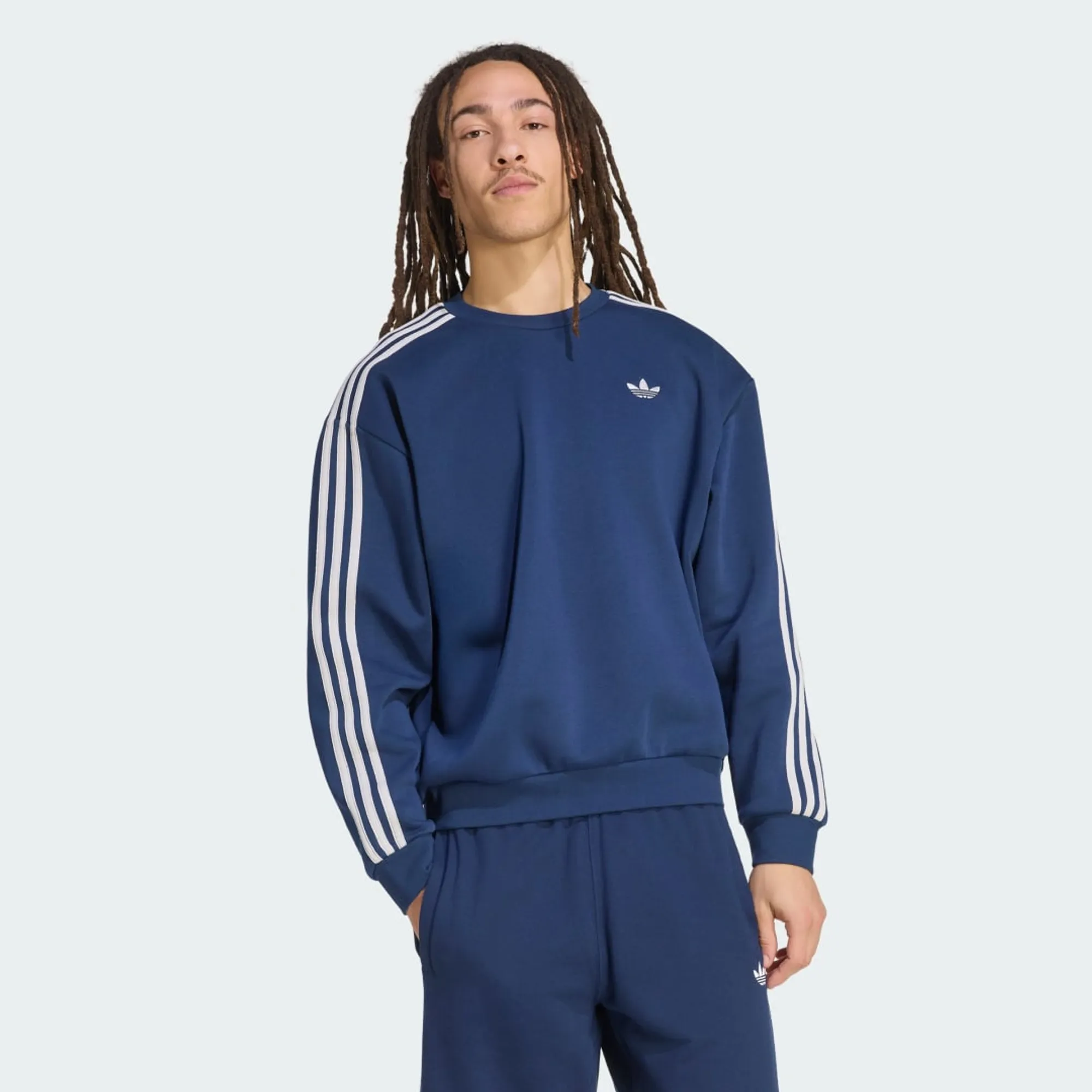 adidas ADICOLOR 3-STRIPES OVERSIZED CREWNECK