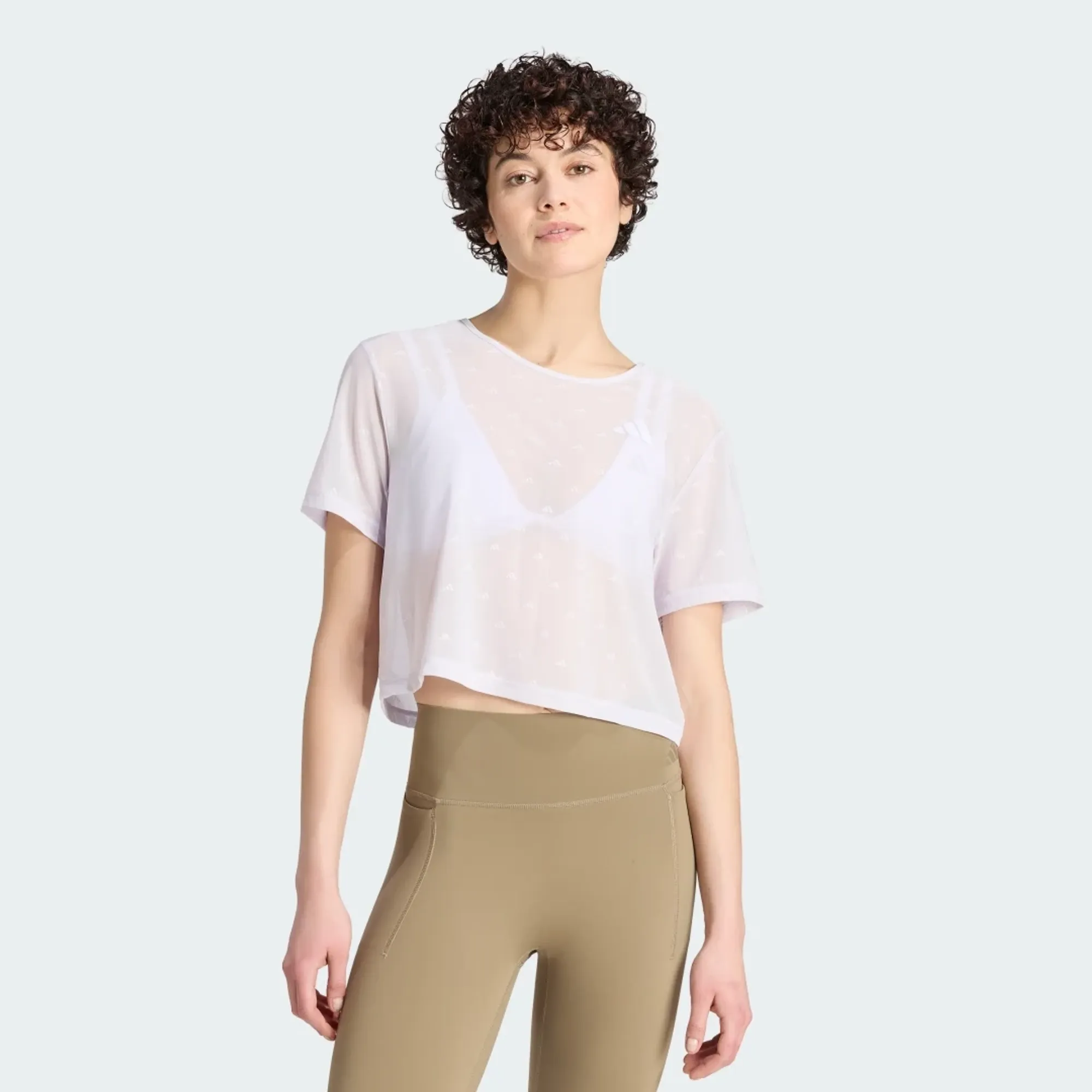 adidas PrimeLift Essentials Workout Boxy Mesh T-Shirt
