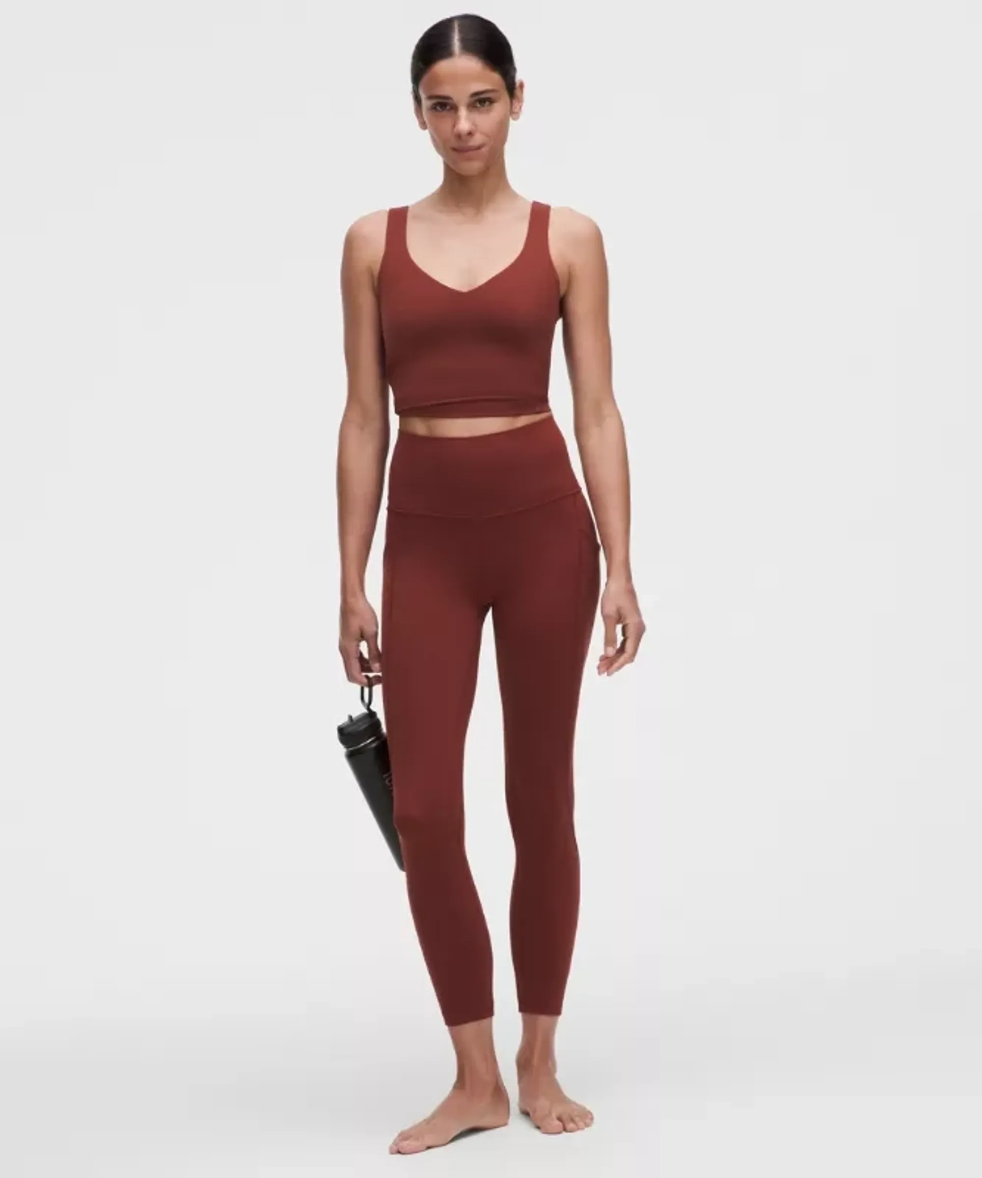 lululemon – Women's Align High-Rise Pants with Pockets – 25" – Color Red – Size 16