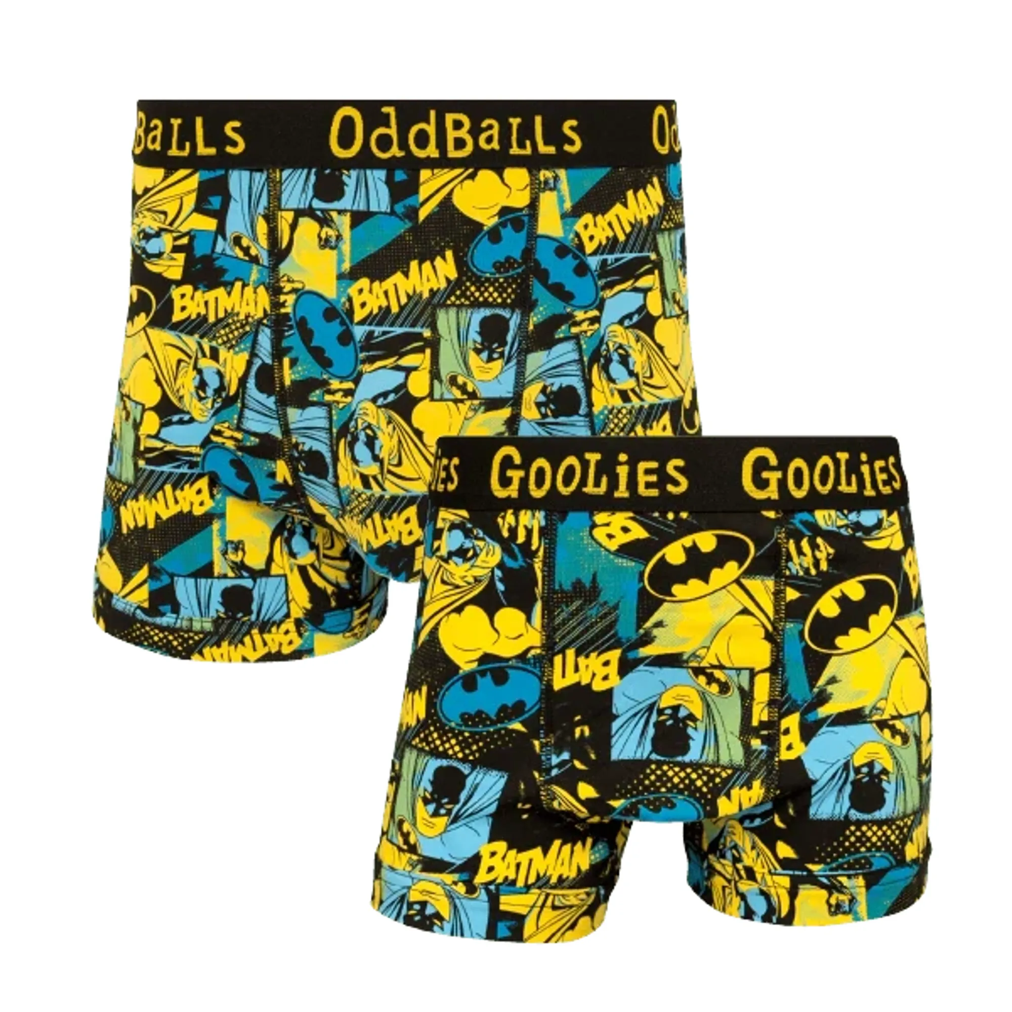 Batman Gotham Father's Day Bundle - Dad & Lad Boxer Shorts Bundle