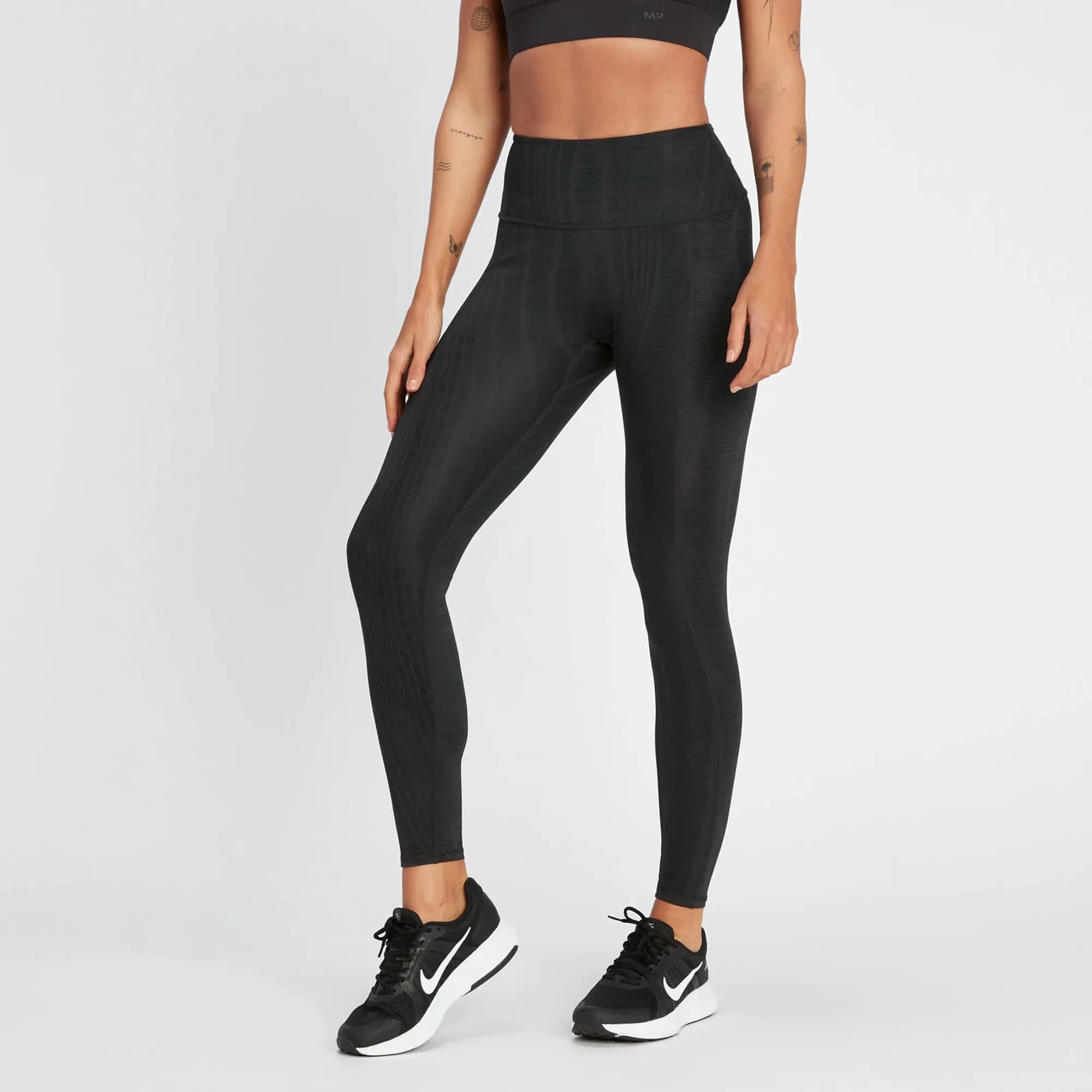 MP Women's Tempo Reversible Leggings - Black - S