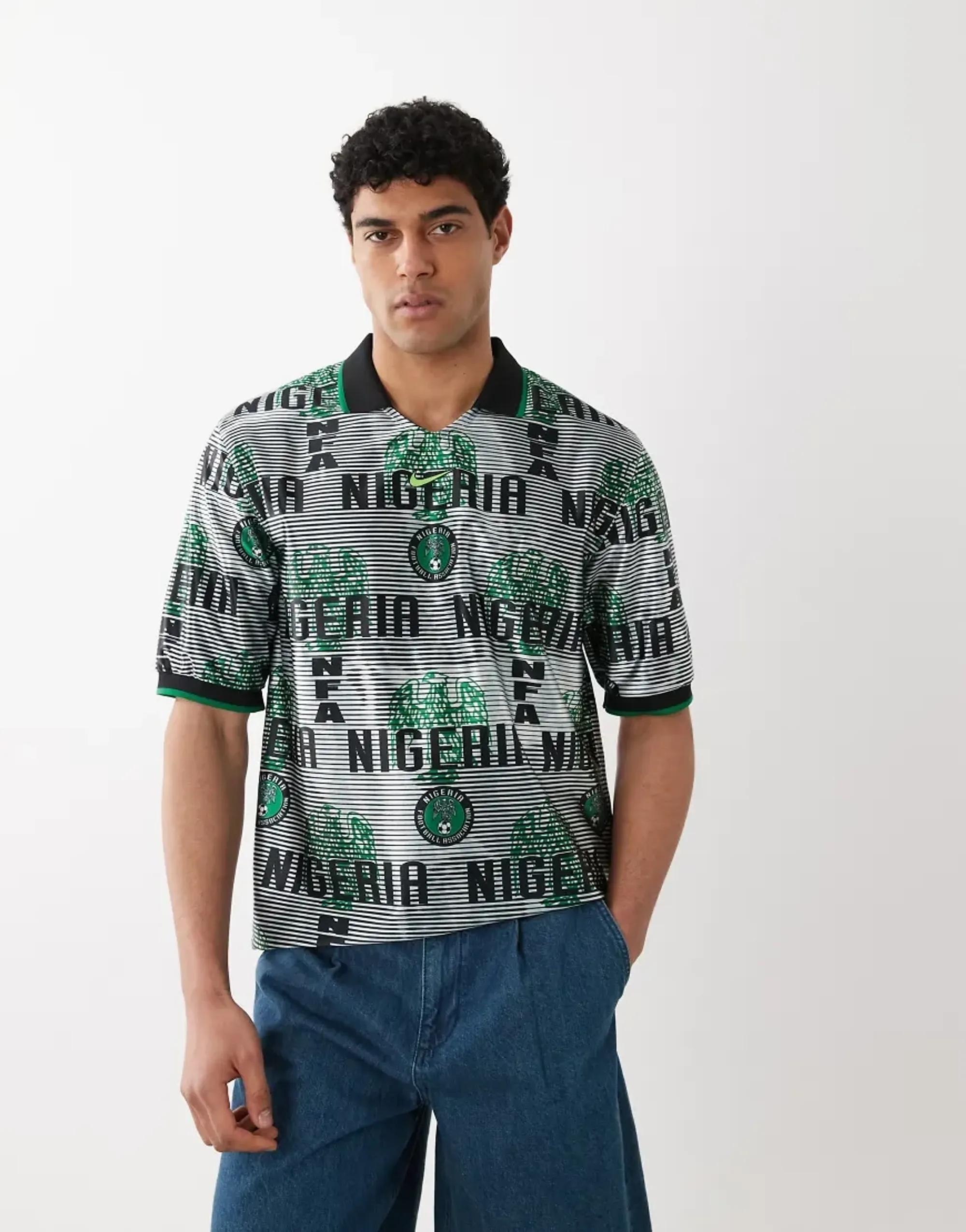 Nike Nigeria Men Jerseys/Replicas - White