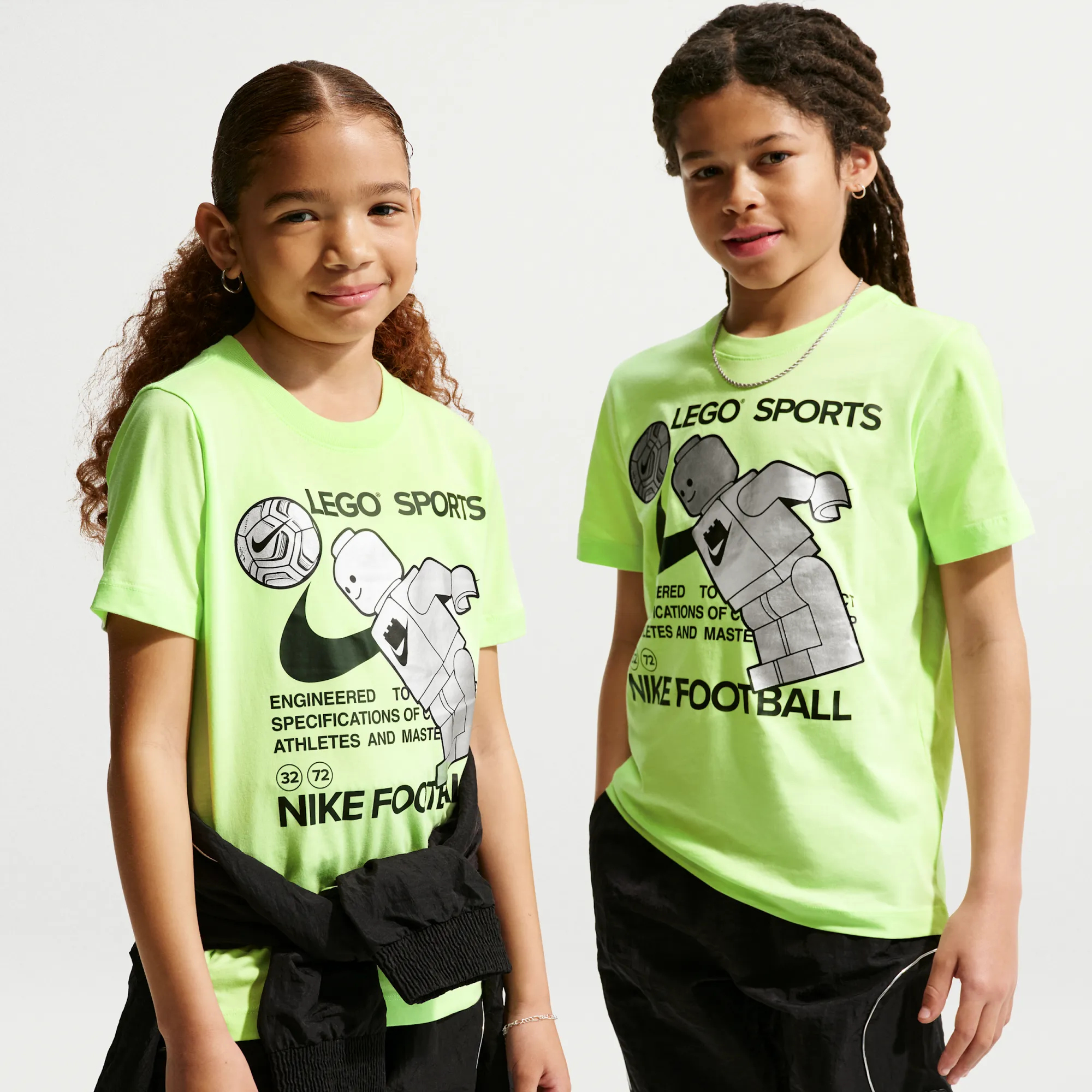 Nike x LEGO® Collection Older Kids' T-Shirt - Green