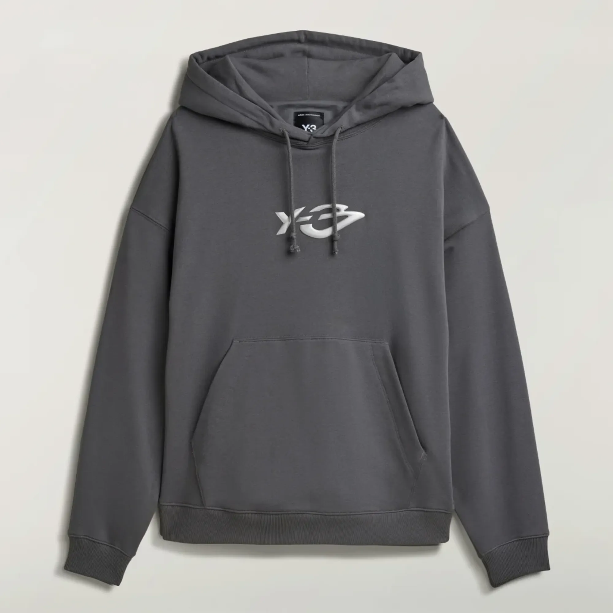 adidas Y-3 FRENCH TERRY LIQUID LOGO HOODIE