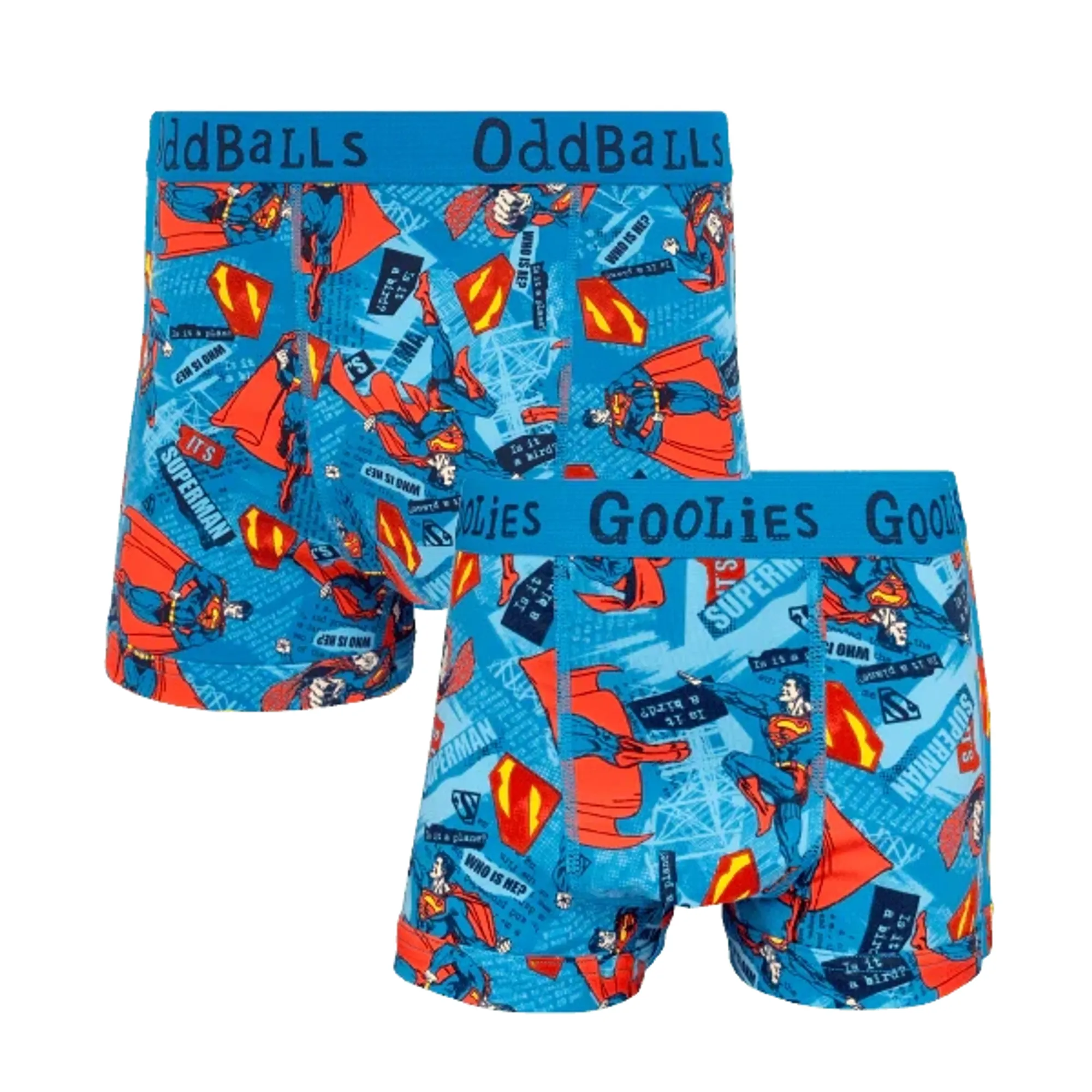 Superman Metropolis - Dad & Lad Boxer Shorts Bundle