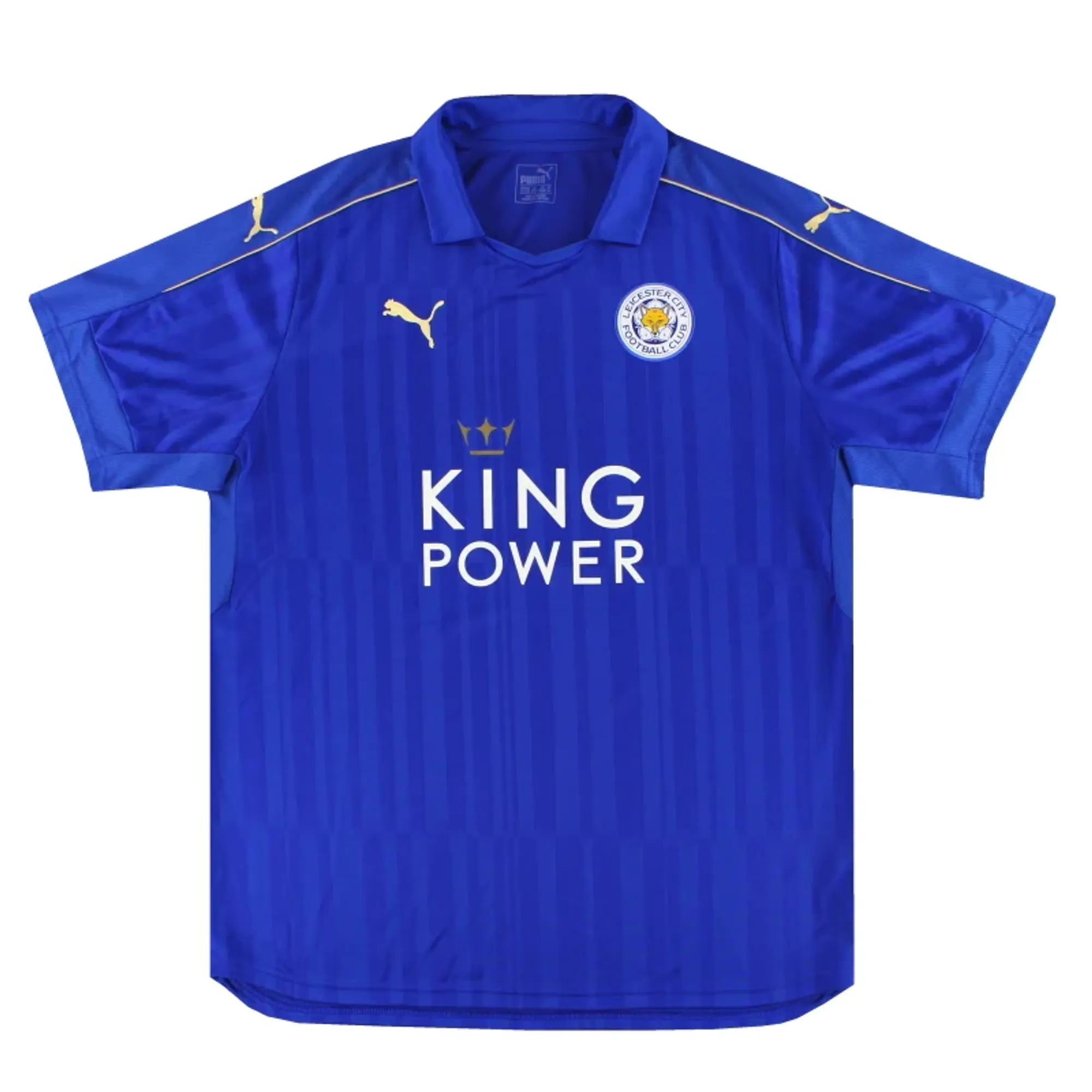 2016-17 Leicester Puma Home Shirt L - Leicester City / Excellent