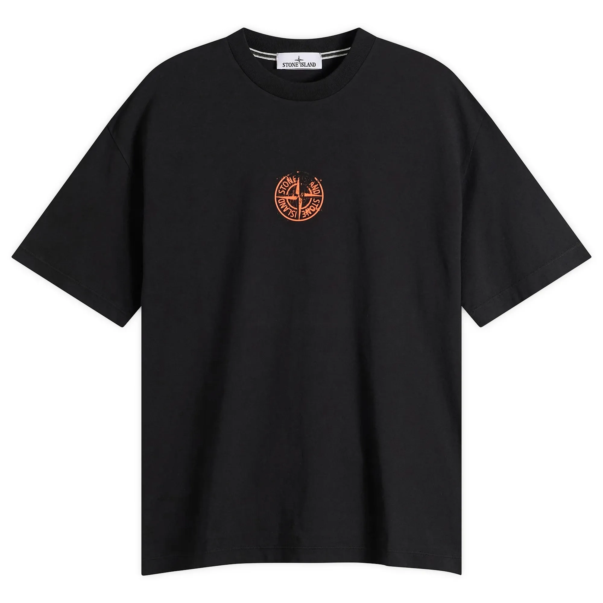 Stone Island Men's Vertical Placement T-Shirt Black