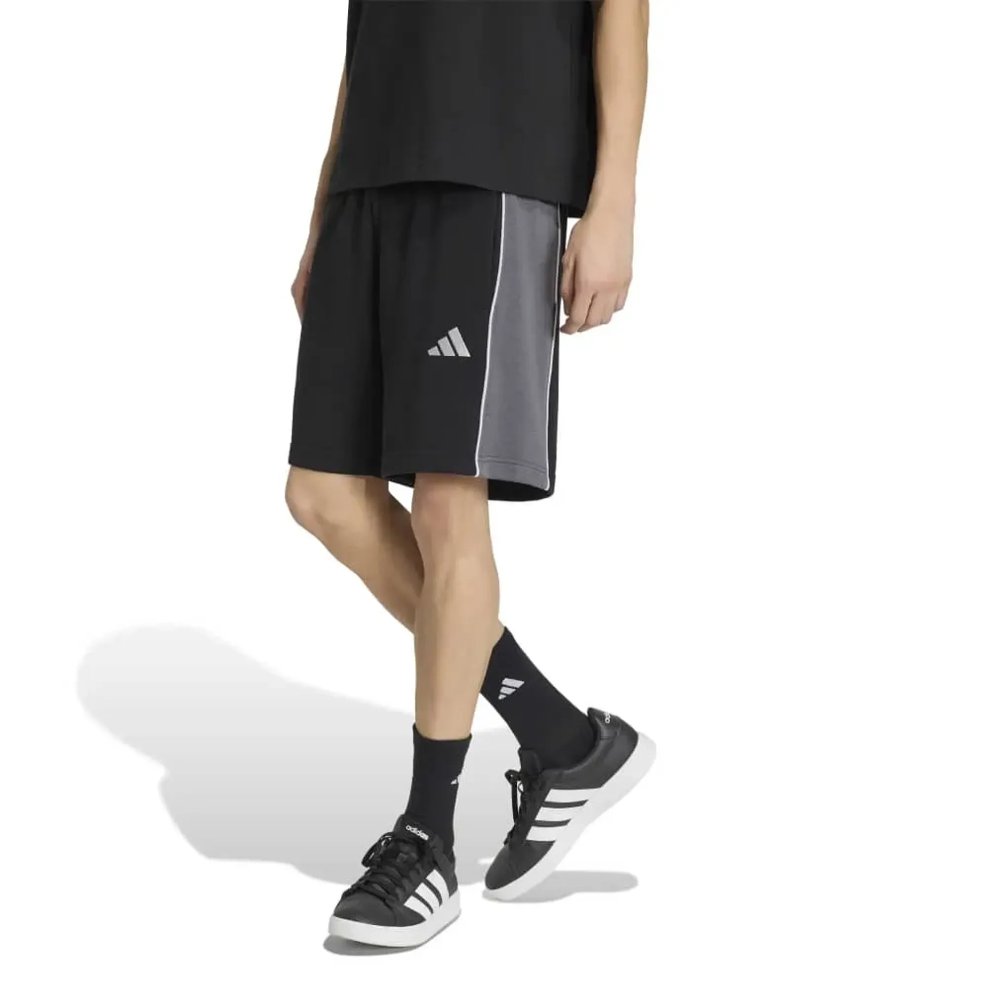 Adidas Seasonal Essentials Colorblock Fleece Shorts