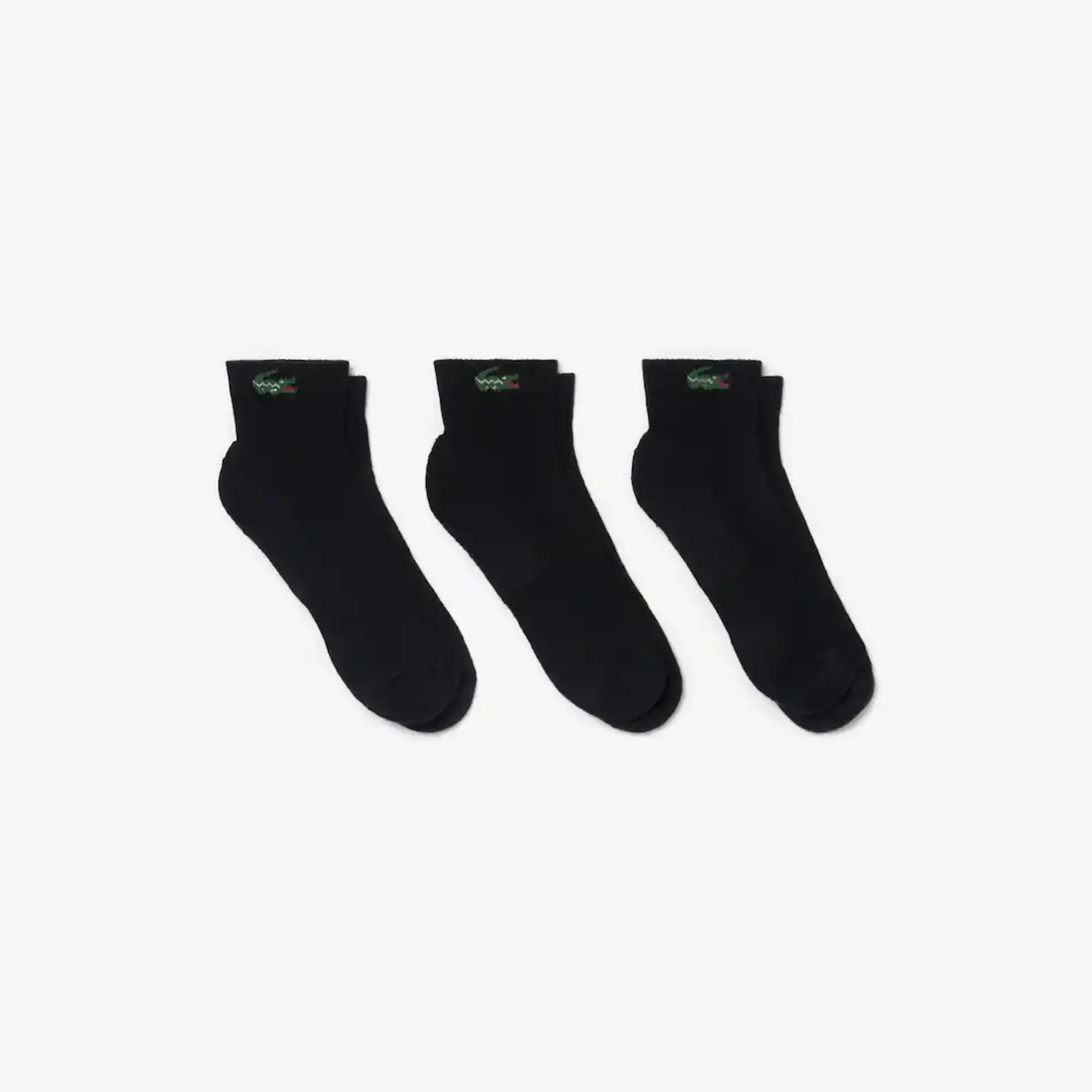 Lacoste 3-Pack Low Socks - Noir