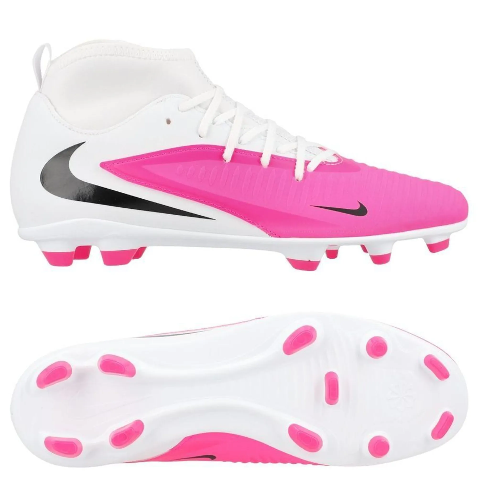 Nike Phantom 6 High Club FG - Pink - Mens