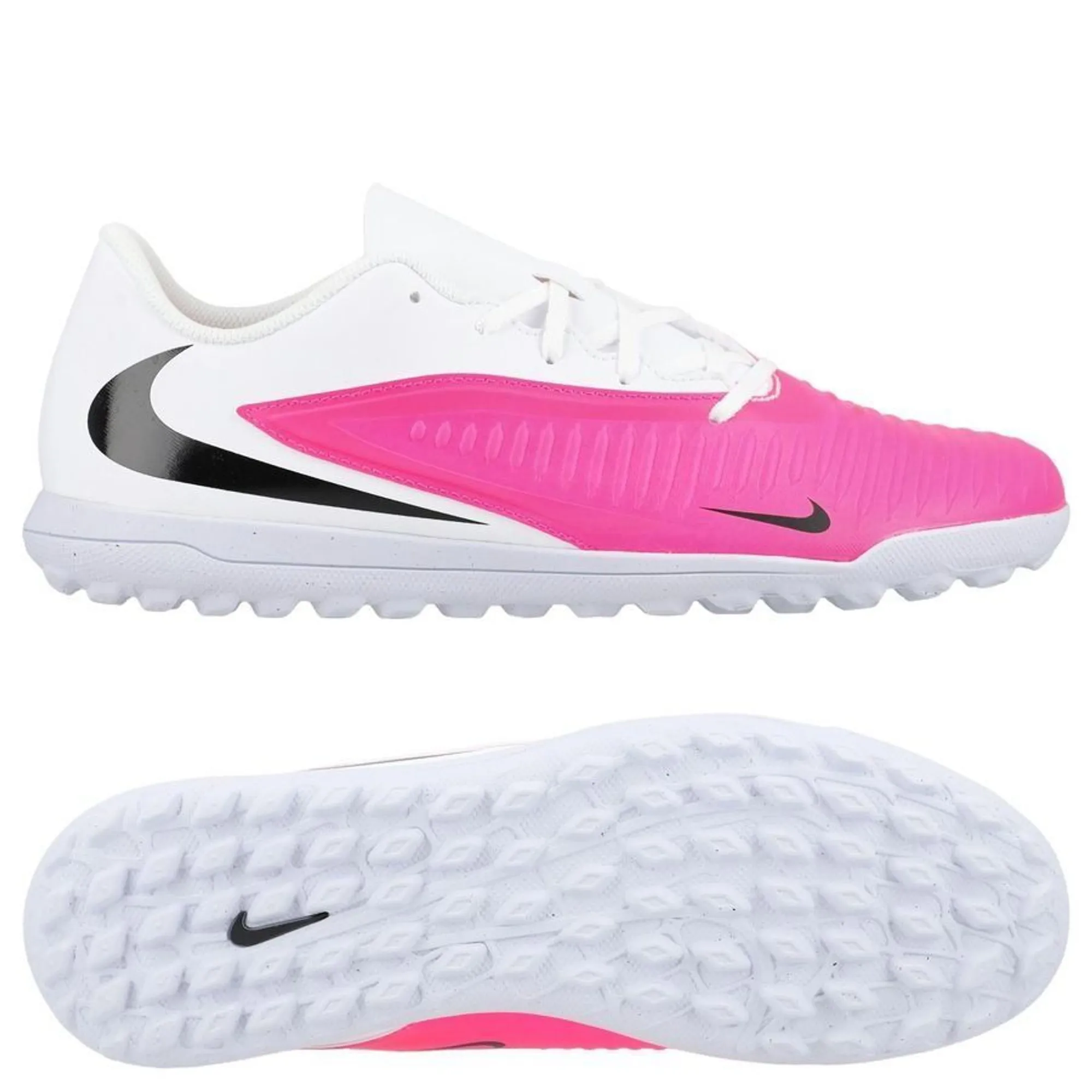 Nike Phantom 6 Club Low Cut Tf Breakout - Pink/White/Black - ['Pink']