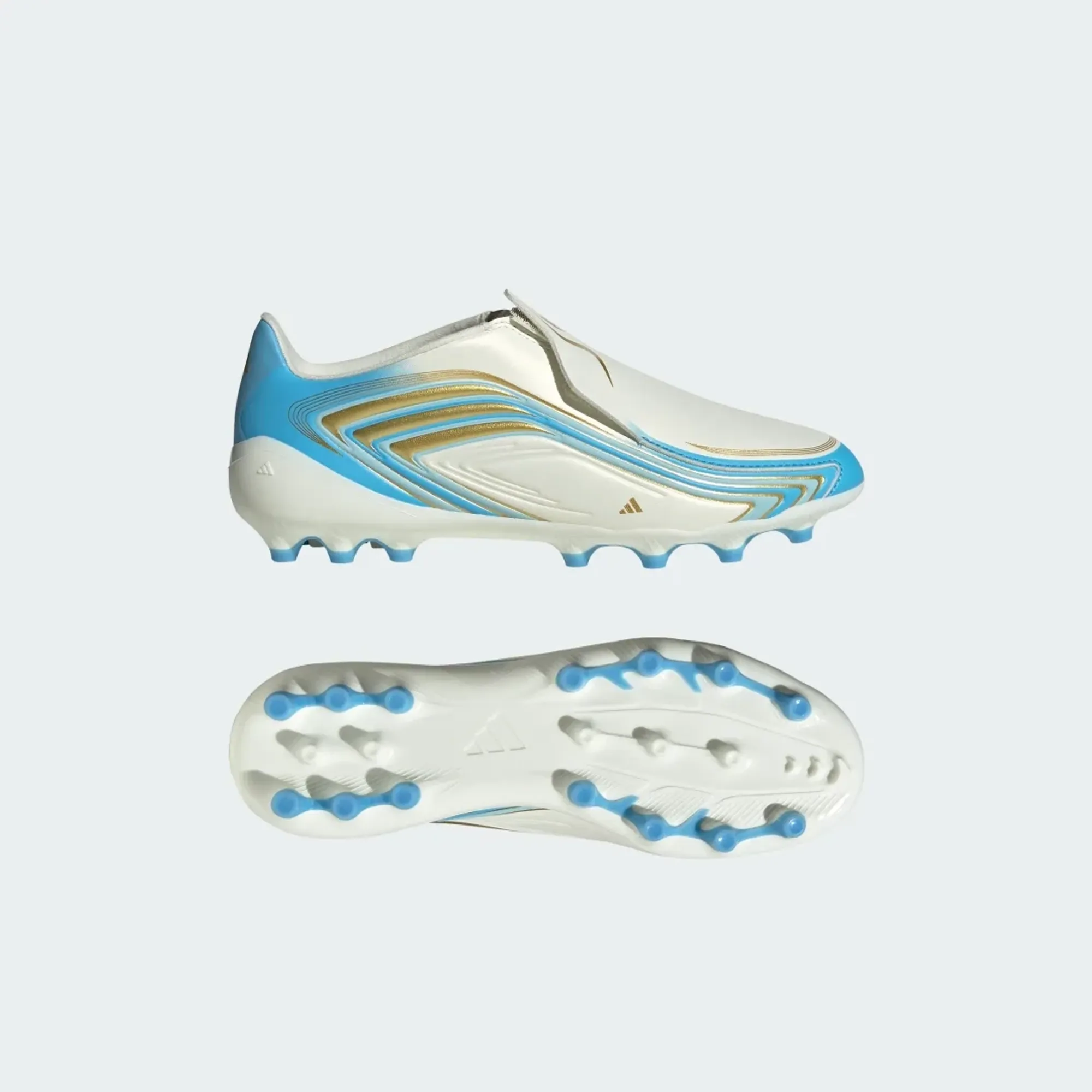 adidas F50 MESSI LEAGUE Laceless Artificial Ground Football Boots Kids