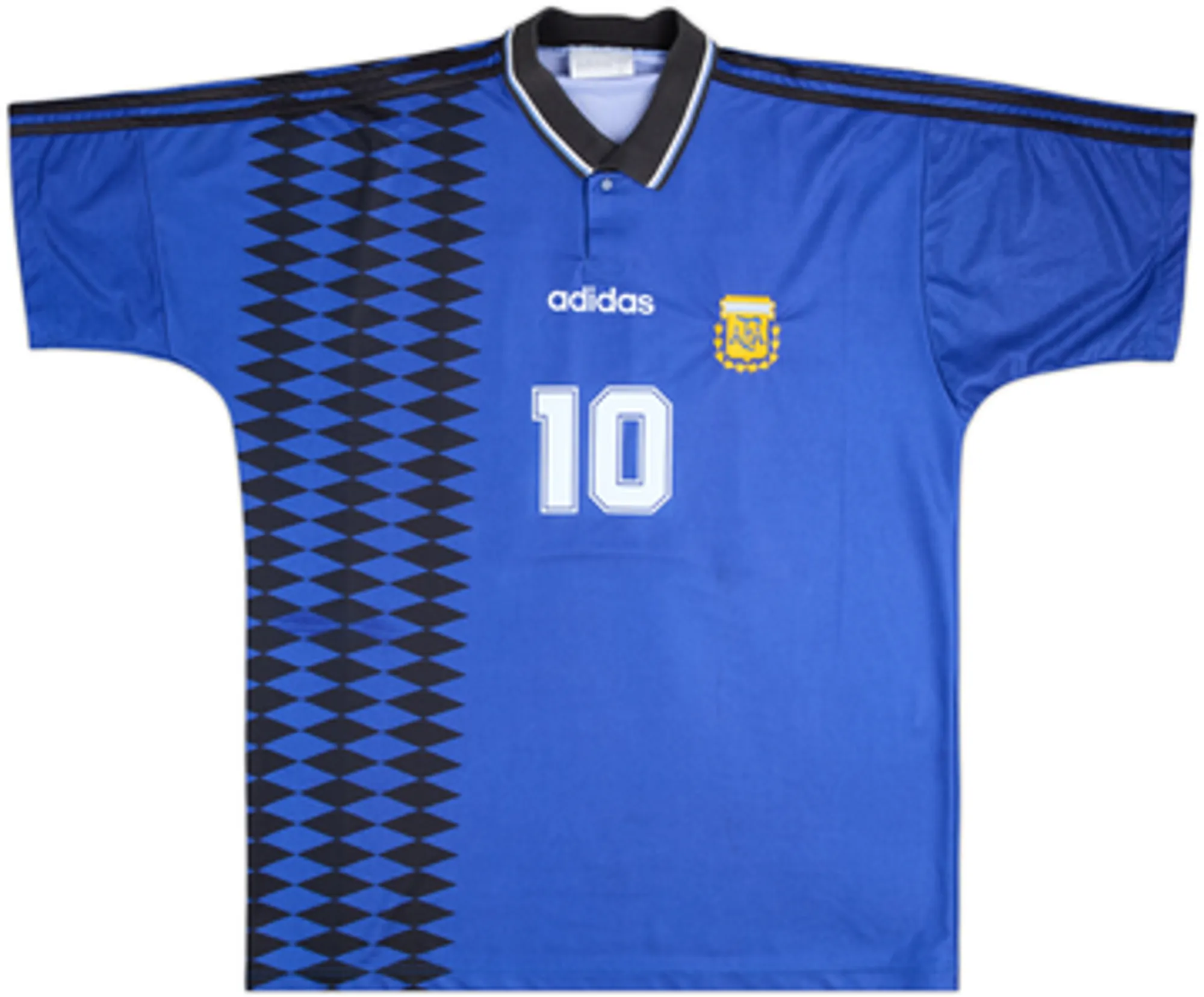 1994-97 Argentina Away Shirt Maradona #10 - 8/10 - (XL)
