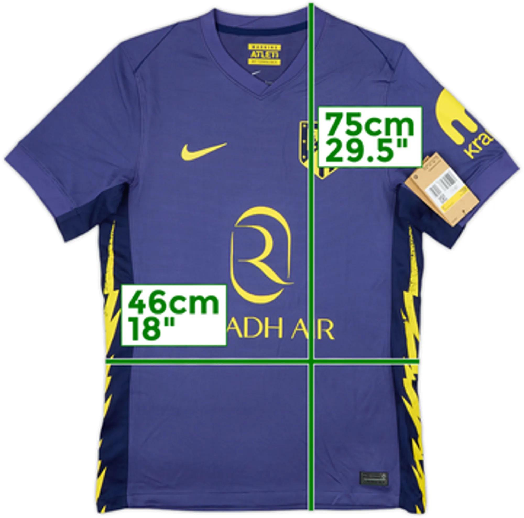 2025-26 Atletico Madrid Away Shirt (S)