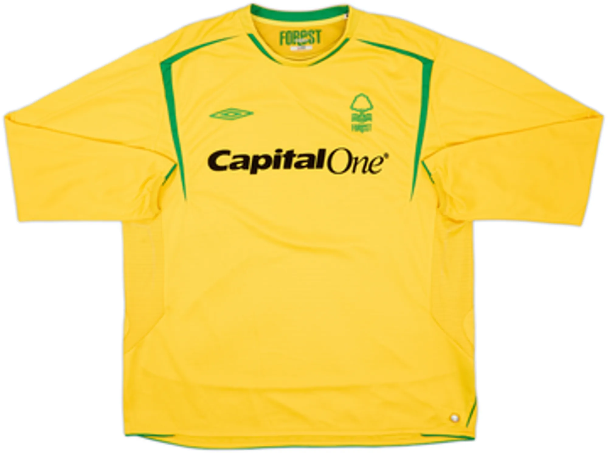 2005-06 Nottingham Forest Away L/S Shirt Morgan #5 - 9/10 - (XXL)