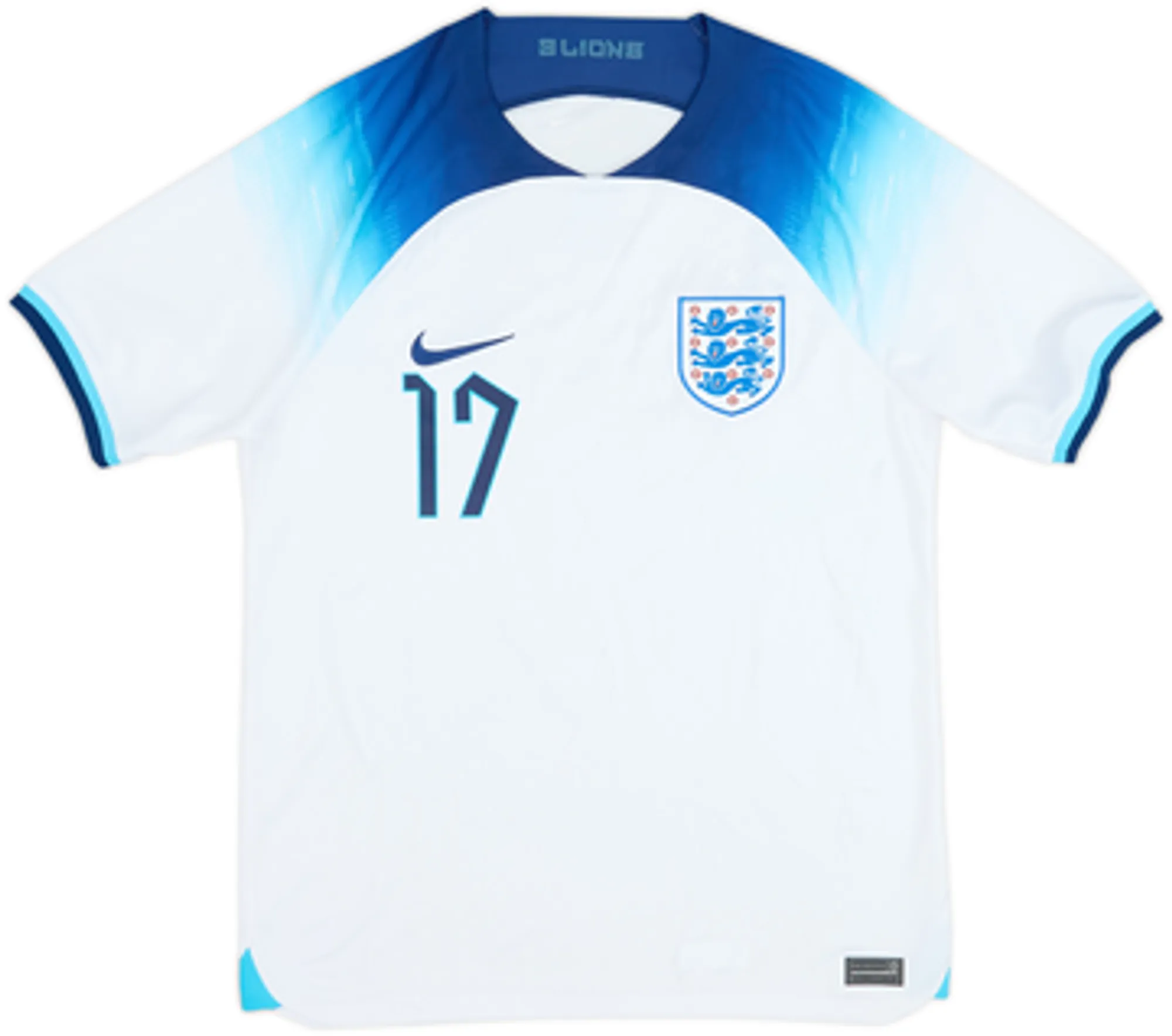 2022-23 England Home Shirt Saka #17 - 9/10 - (M)