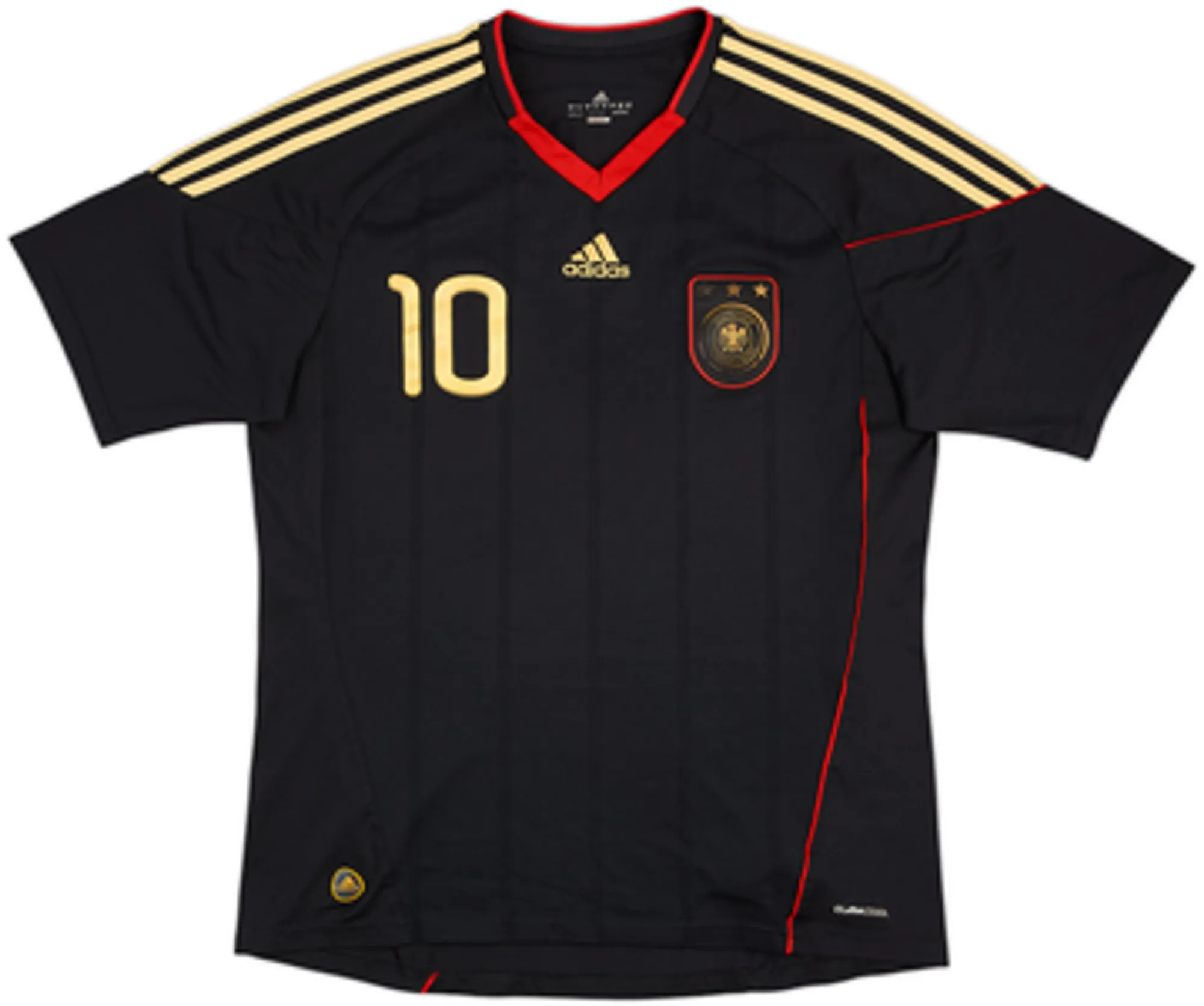 2010-11 Germany Away Shirt Podolski #10 - 5/10 - (M)