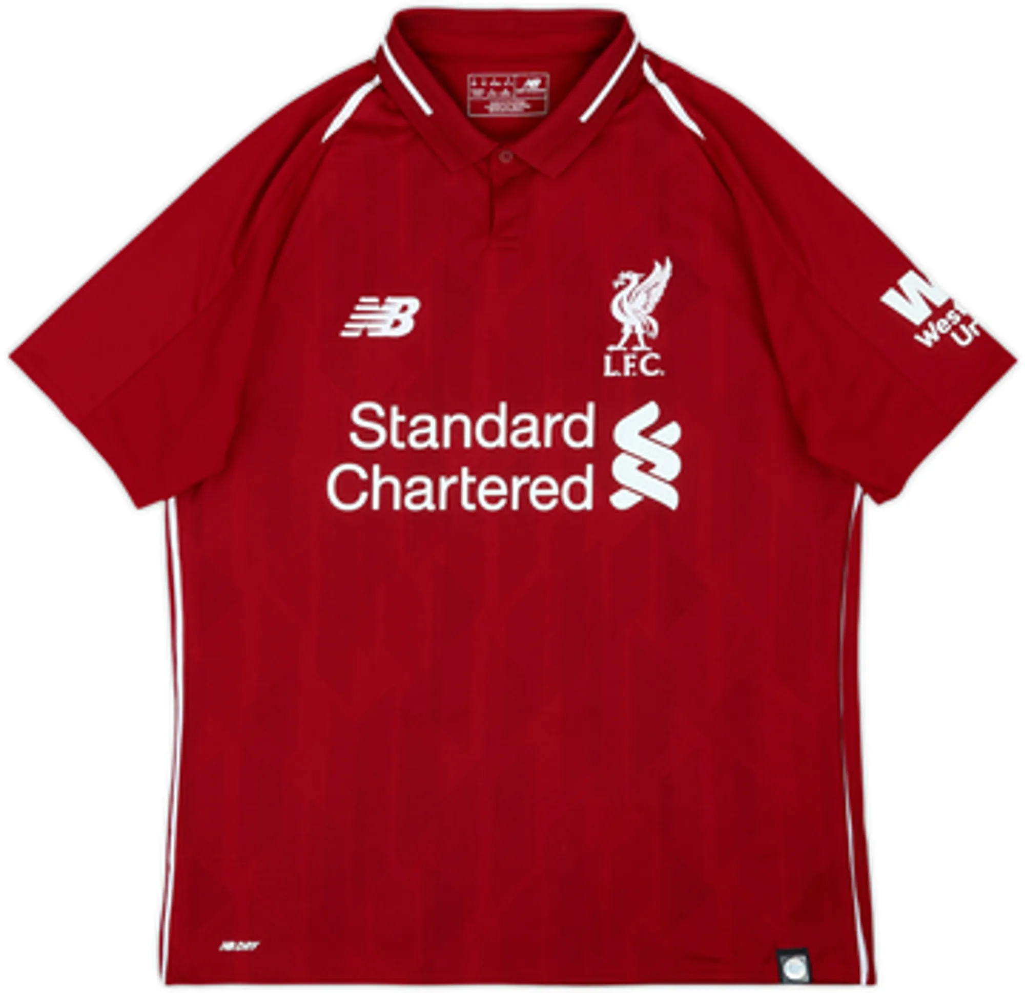 2018-19 Liverpool Home Shirt M. Salah #11 - 8/10 - (S)