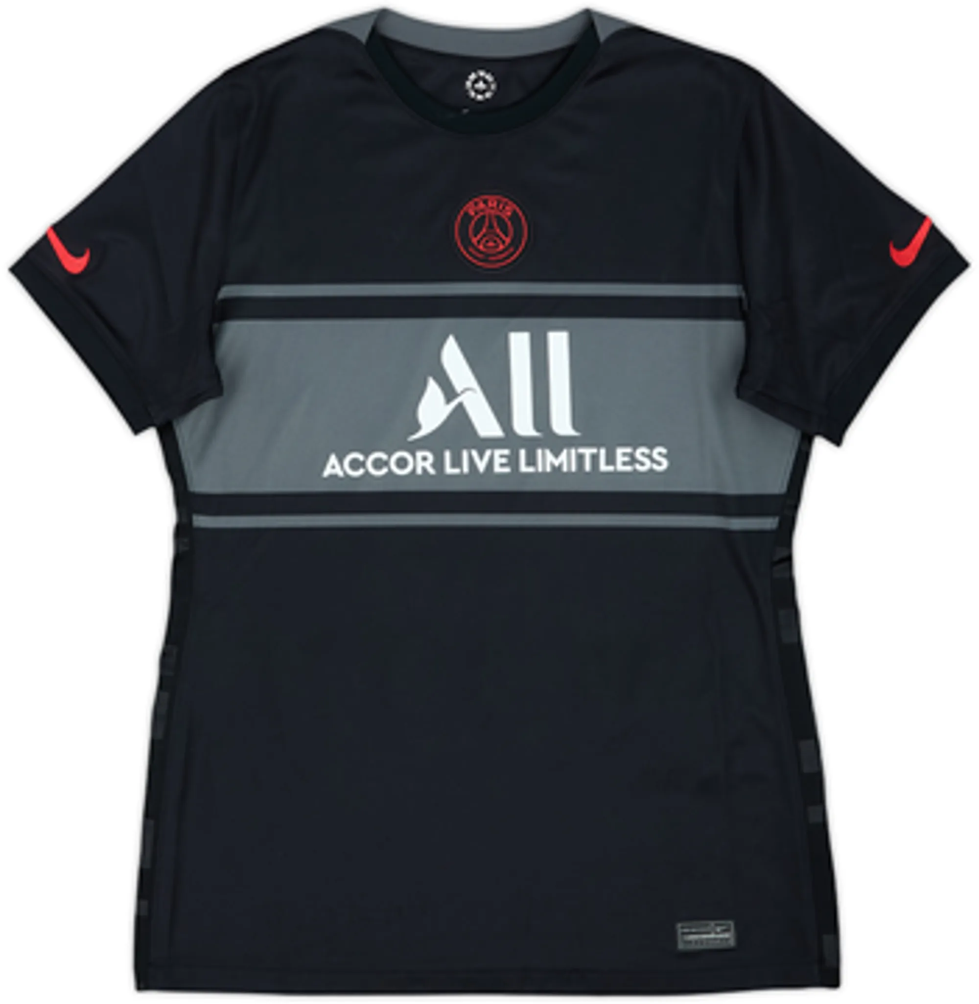 2021-22 Paris Saint-Germain Third Shirt Kimpembe #3 - 8/10 - (Women's M)