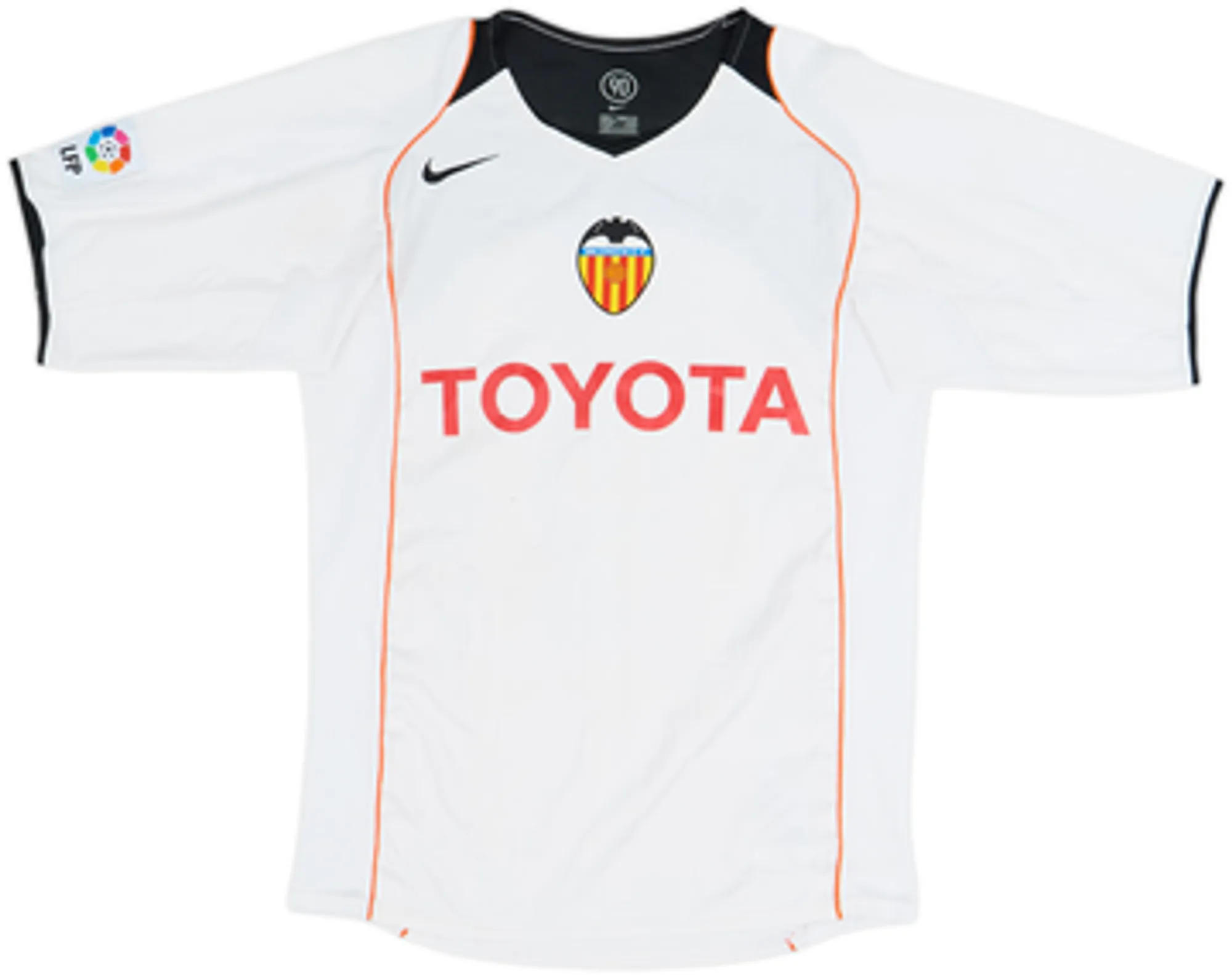 2004-05 Valencia Home Shirt Aimar #21 - 6/10 - (S)