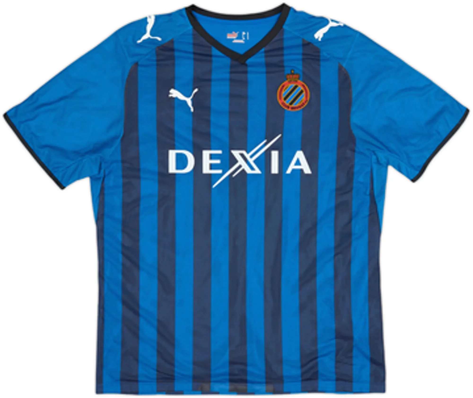 2008-09 Club Brugge Home Shirt Sonck #10 - 9/10 - (L)