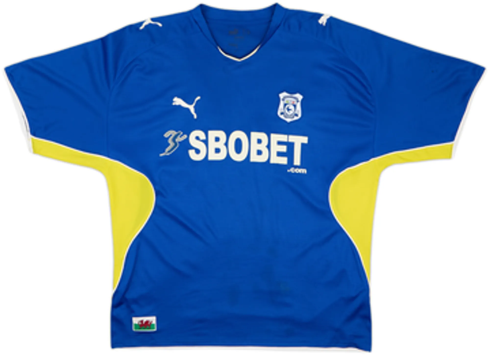 2009-10 Cardiff Home Shirt Bothroyd #9 - 6/10 - (L)