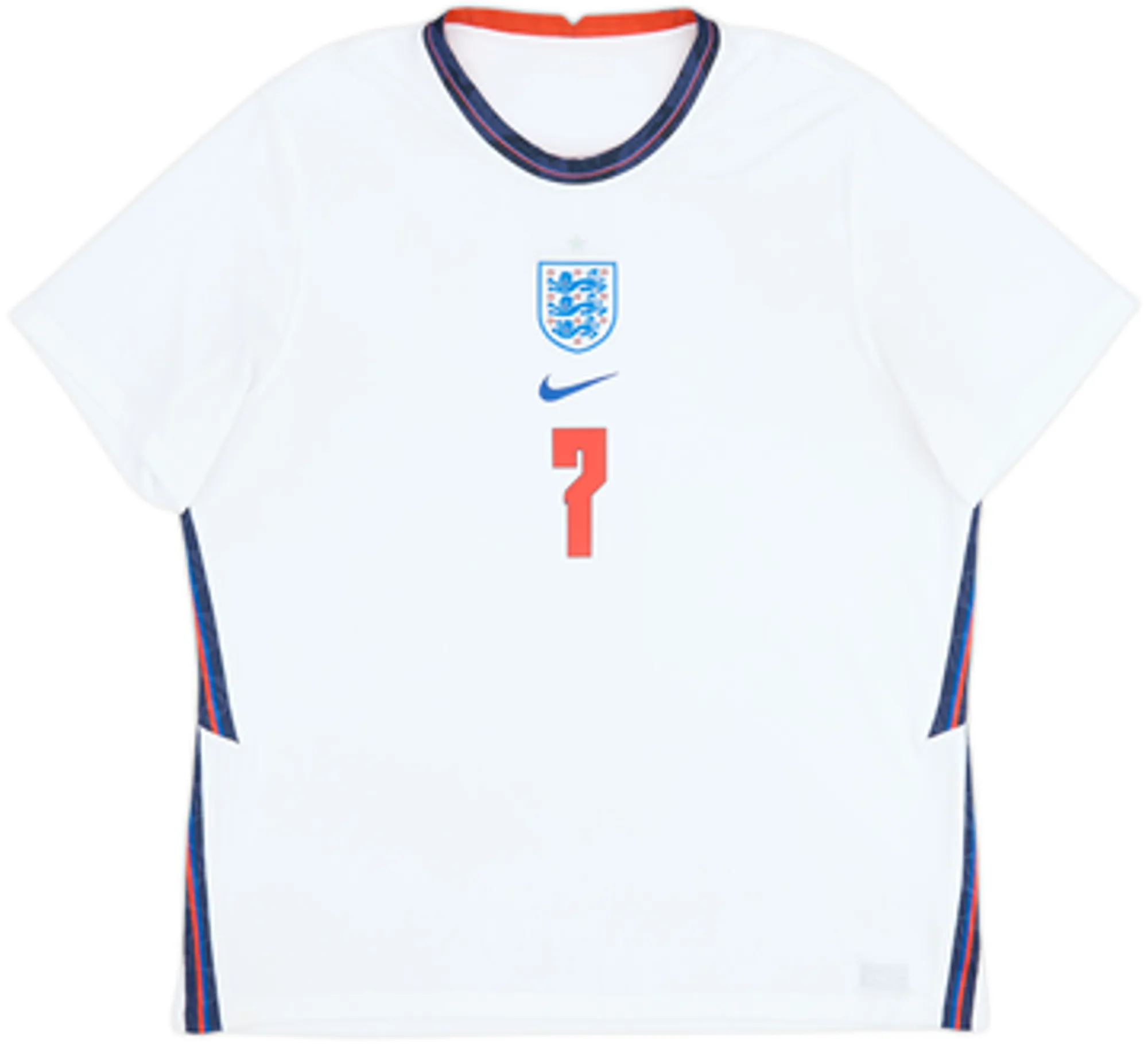 2020-22 England Home Shirt Grealish #7 - 7/10 - (XXL)