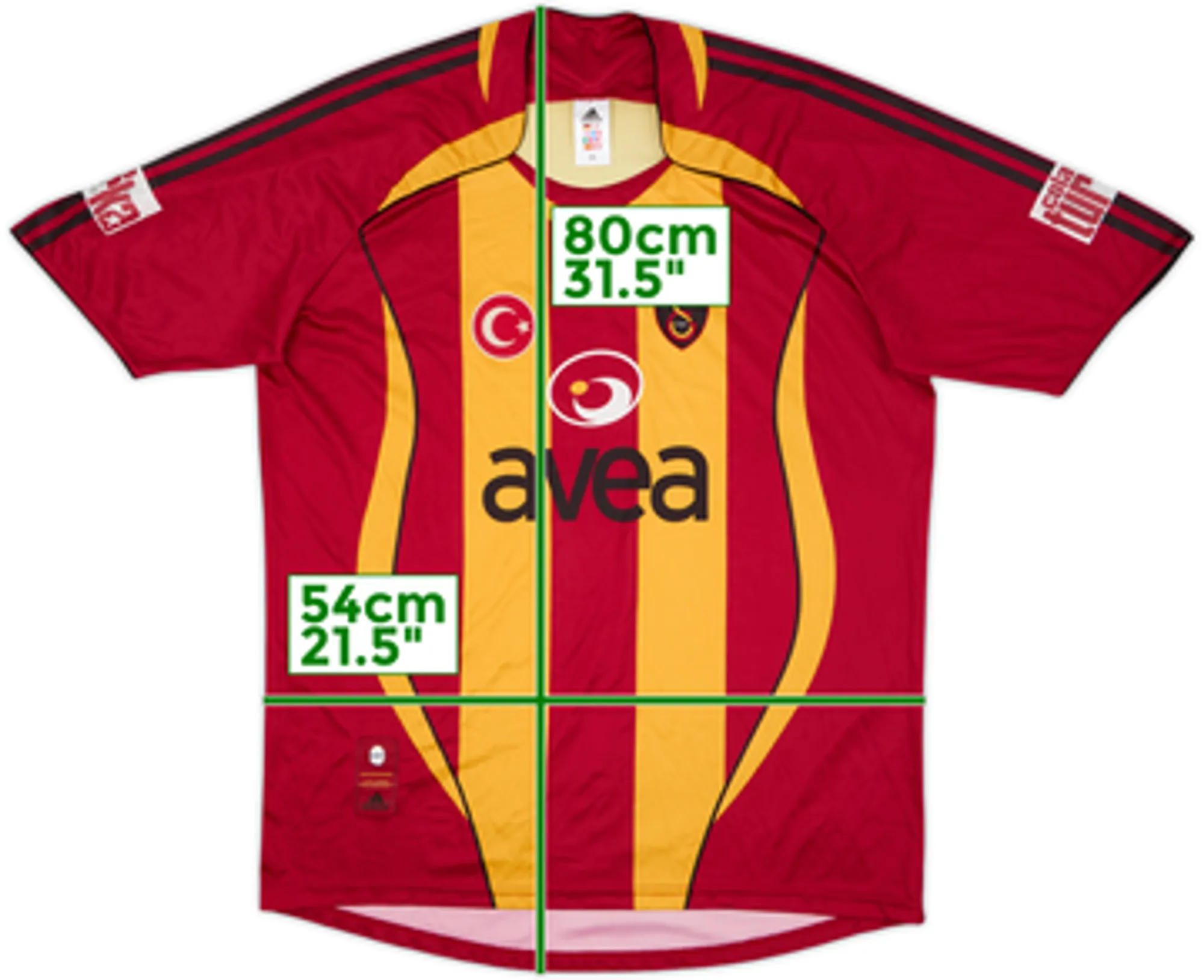 2006-07 Galatasaray Home Shirt - 6/10 - (XL)
