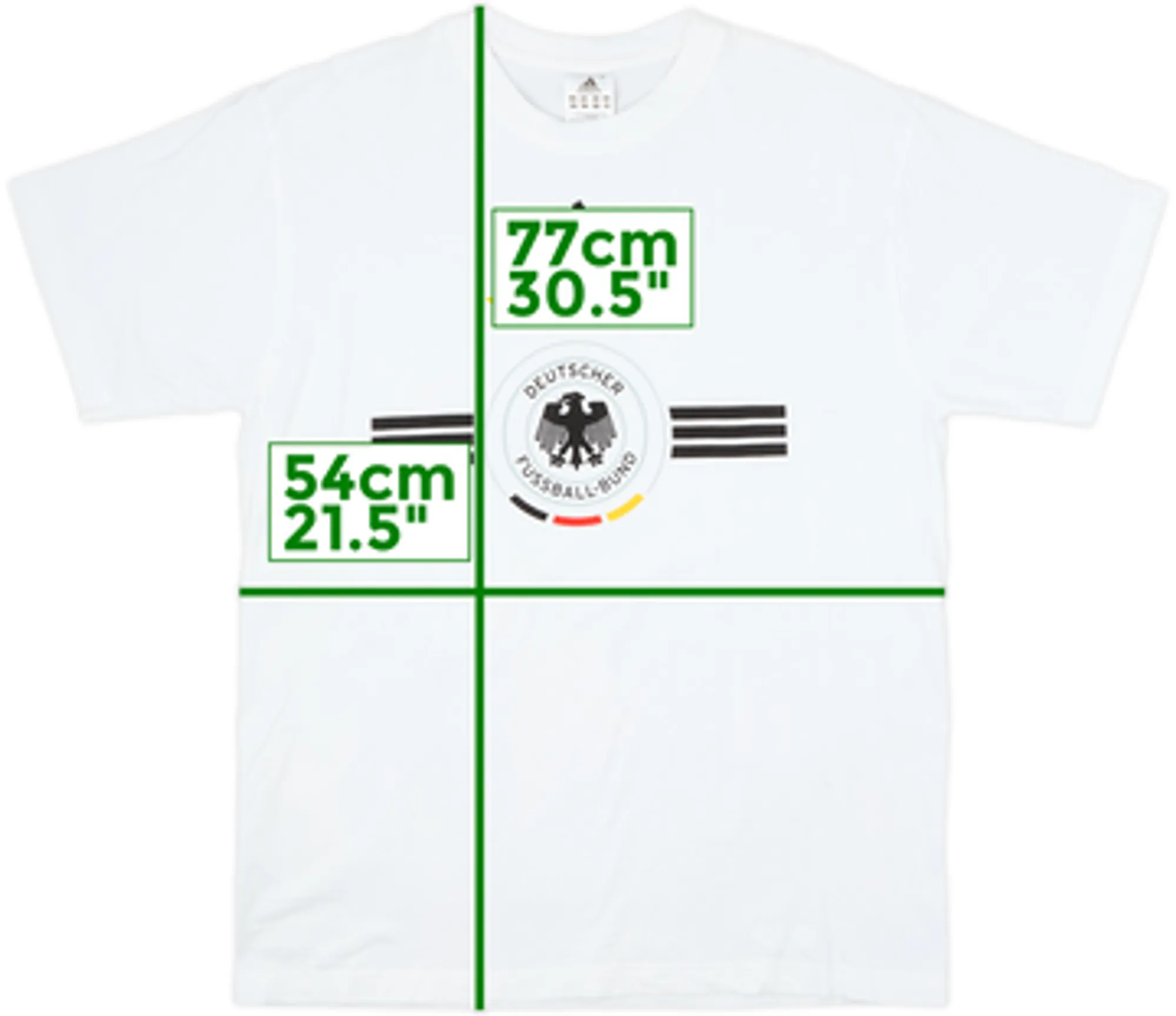 2006-07 Germany adidas Cotton Tee - 9/10 - (L)