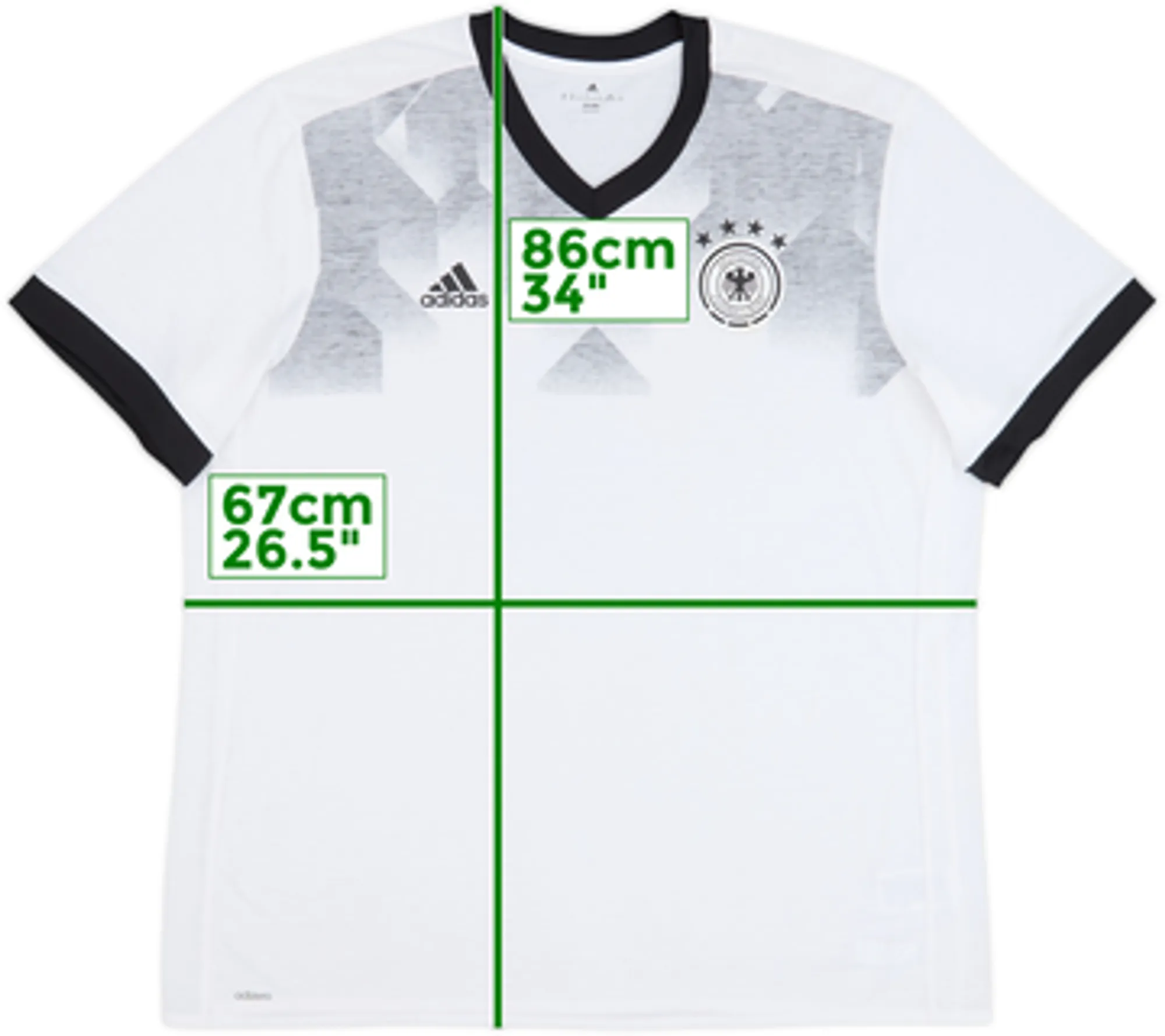 2016-17 Germany adidas Cotton Tee - 8/10 - (XXL)