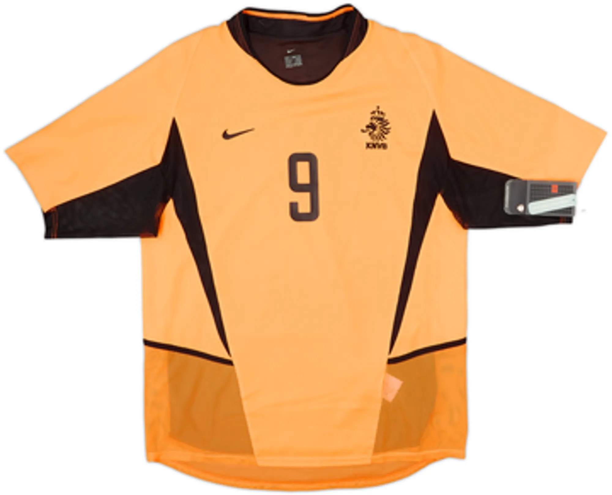 2002-04 Netherlands Player Issue Home Shirt V.Nistelrooy #9 (M)
