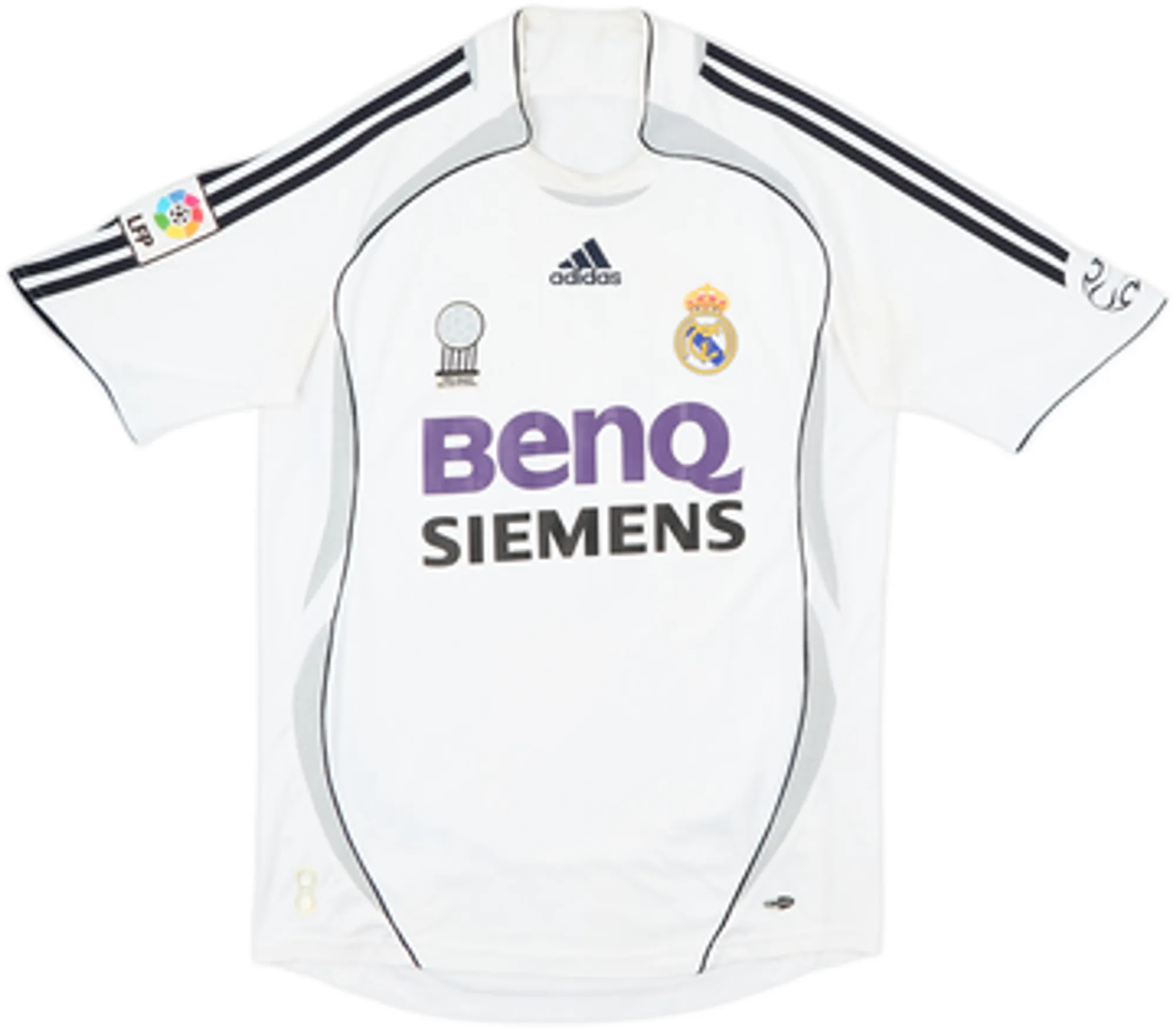2006-07 Real Madrid Home Shirt Ronaldo #9 - 7/10 - (S)