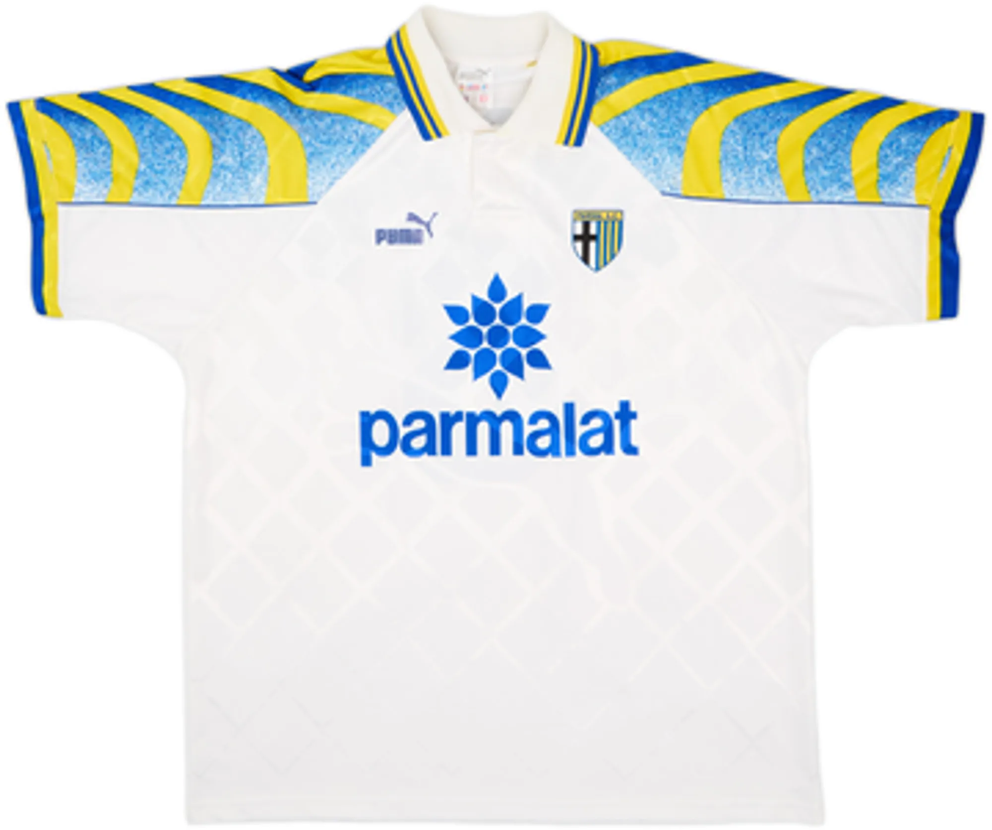 1995-97 Parma Home Shirt Stoichkov #8 - 8/10 - (XL)