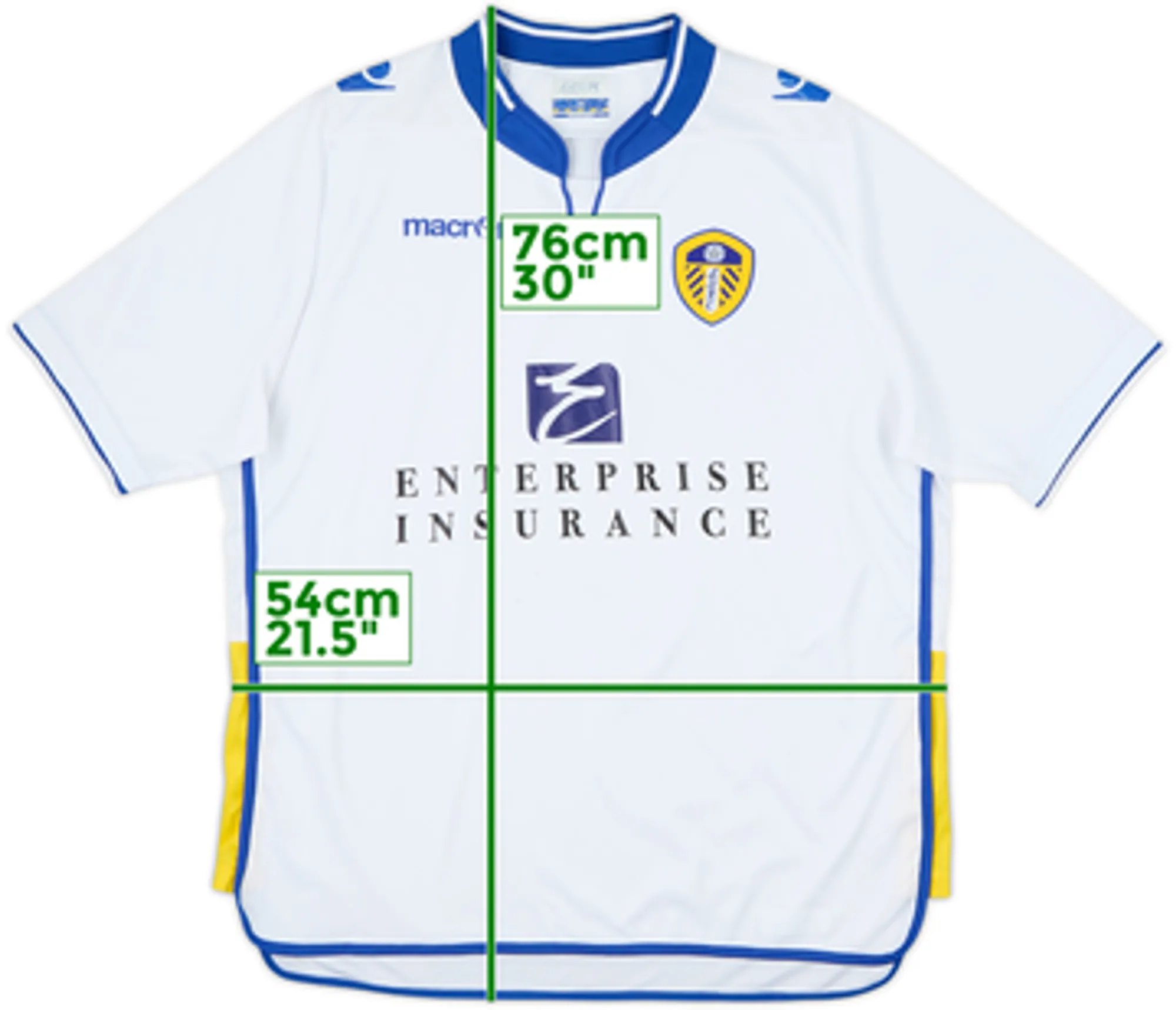 2012-13 Leeds United Home Shirt - 6/10 - (Women's L)