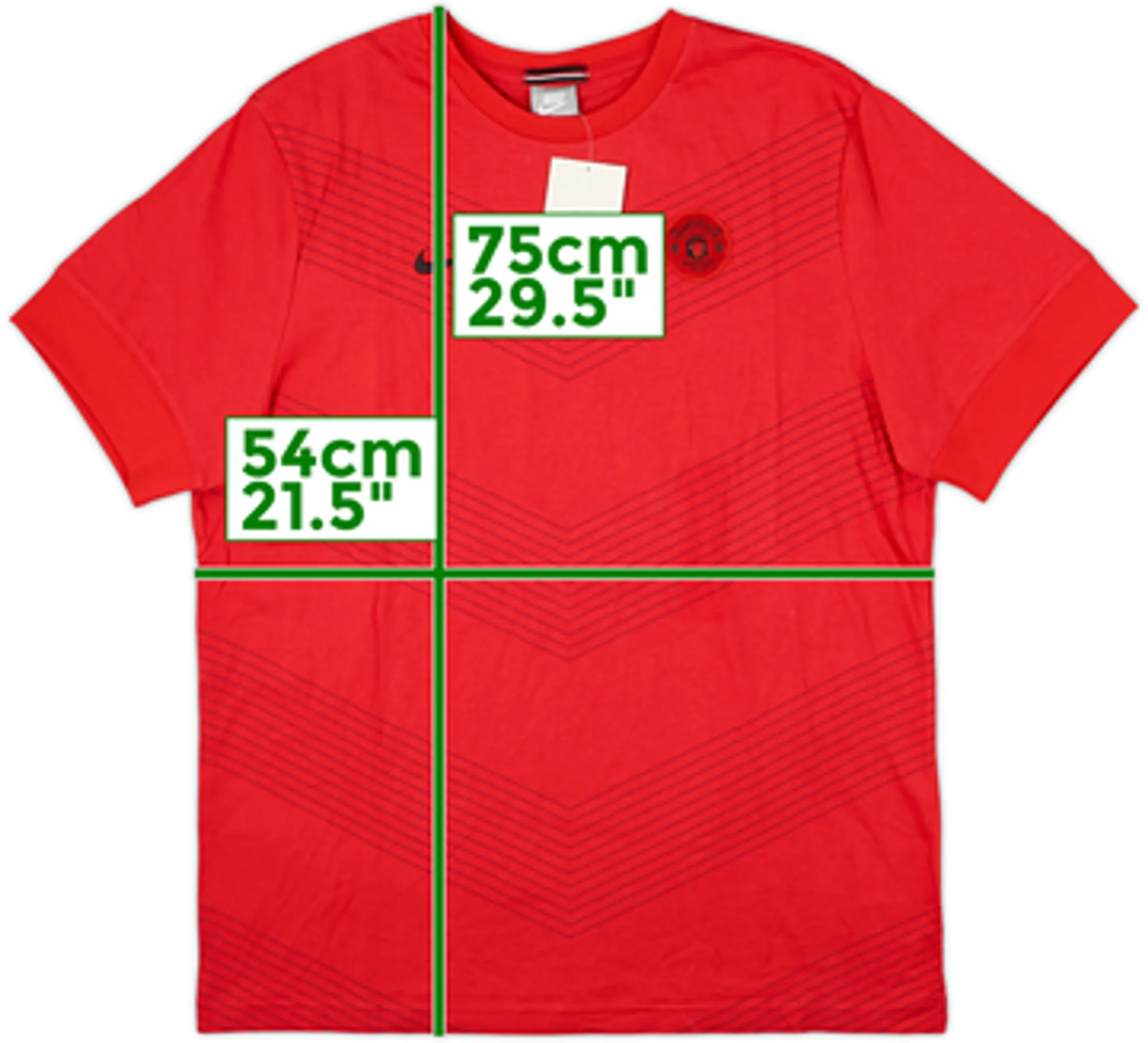 2009-10 Manchester United Nike Graphic Tee (L)