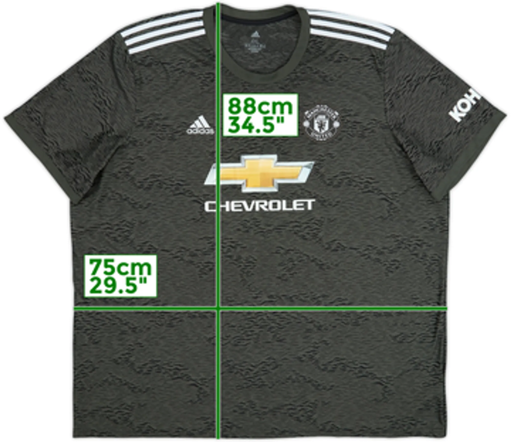 2020-21 Manchester United Away Shirt - 10/10 - (4XL)