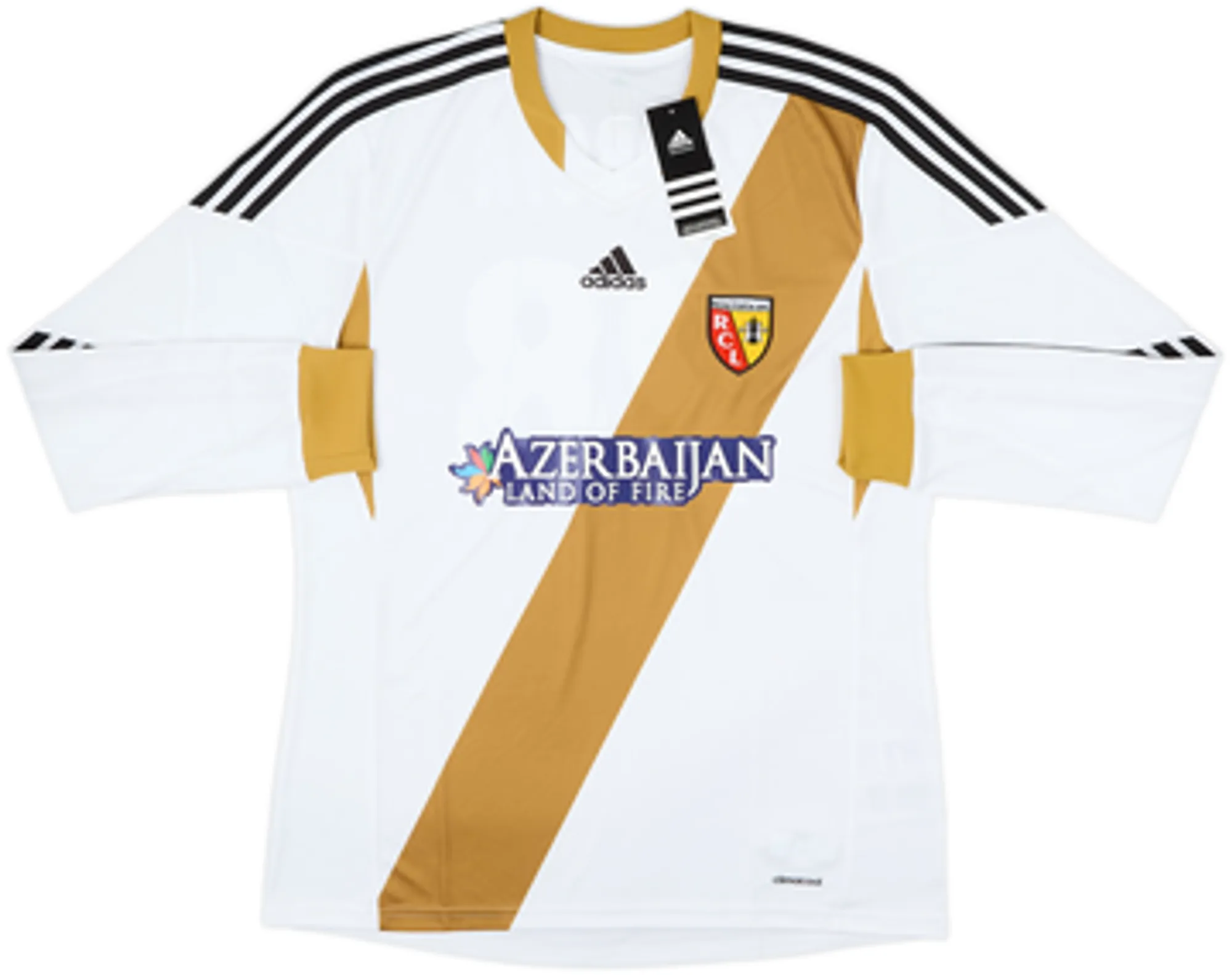 2013-14 Lens Away L/S Shirt Ljuboja #28 (L)
