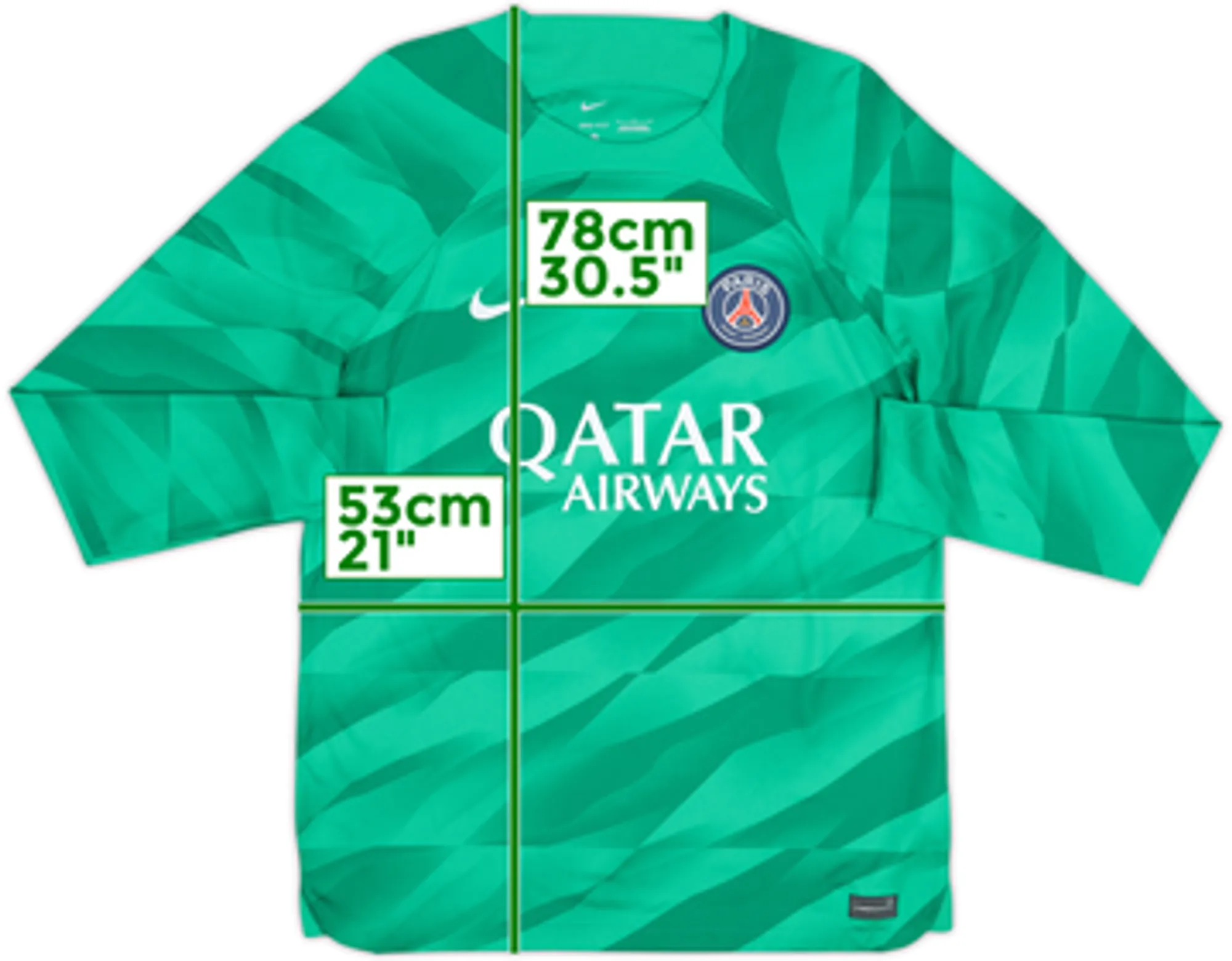 2023-24 Paris St Germain GK Shirt - 10/10 - (L)