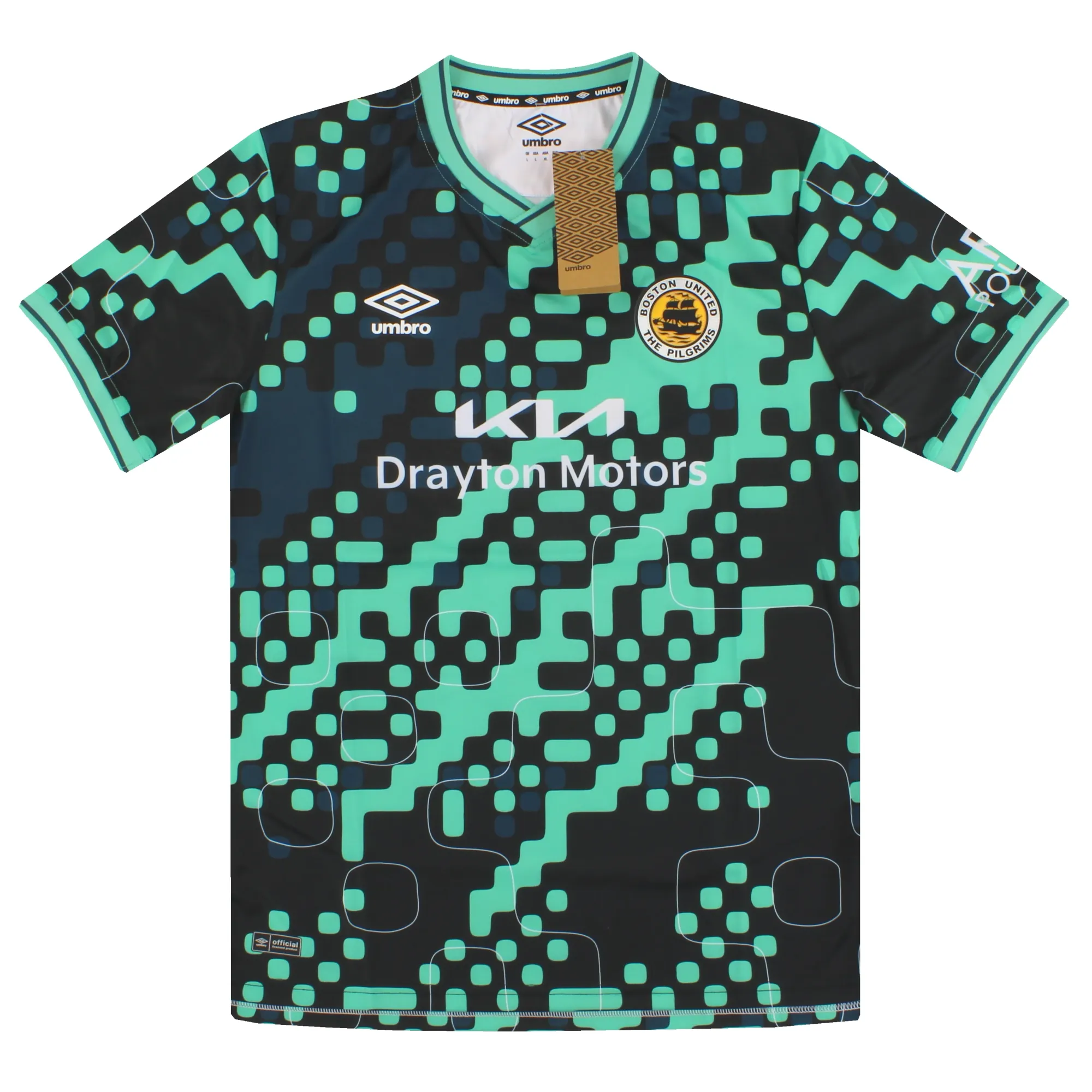2024-25 Boston United Umbro Away Shirt *BNIB* - Other Non League Clubs / BNIB 