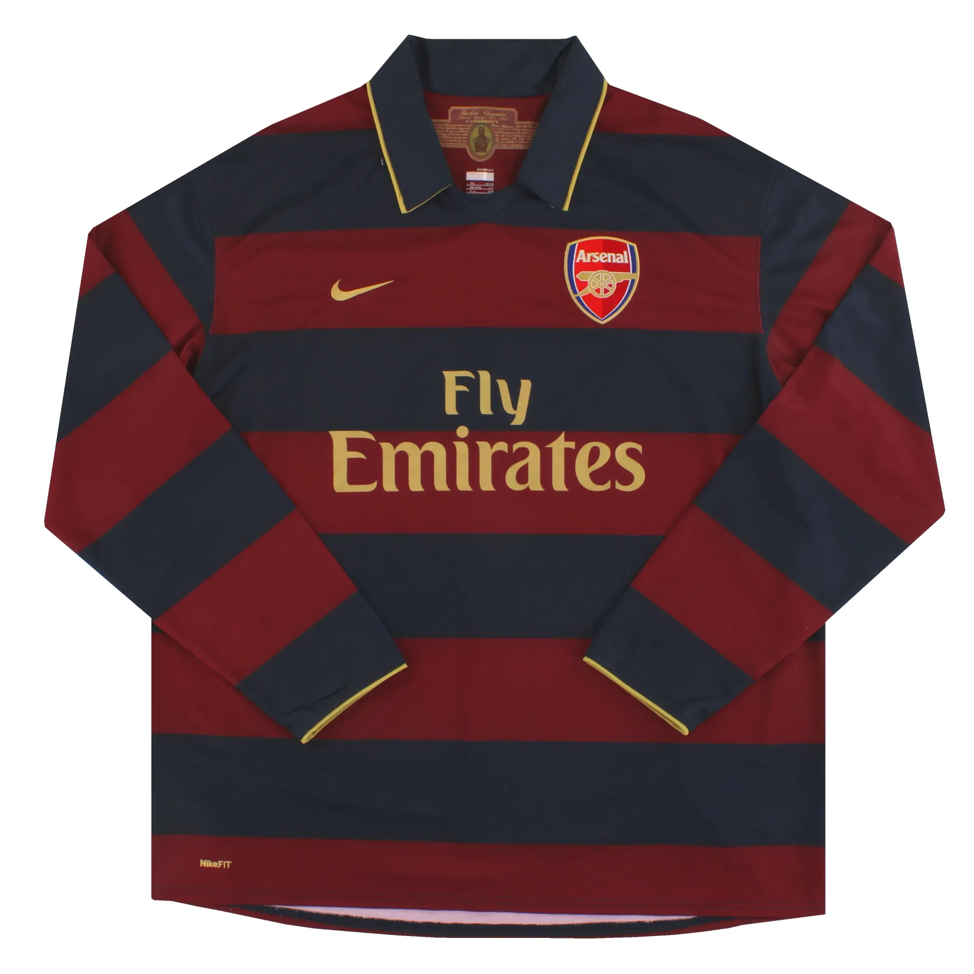 2007-08 Arsenal Nike Third Shirt L/S XXL - Arsenal / Excellent 