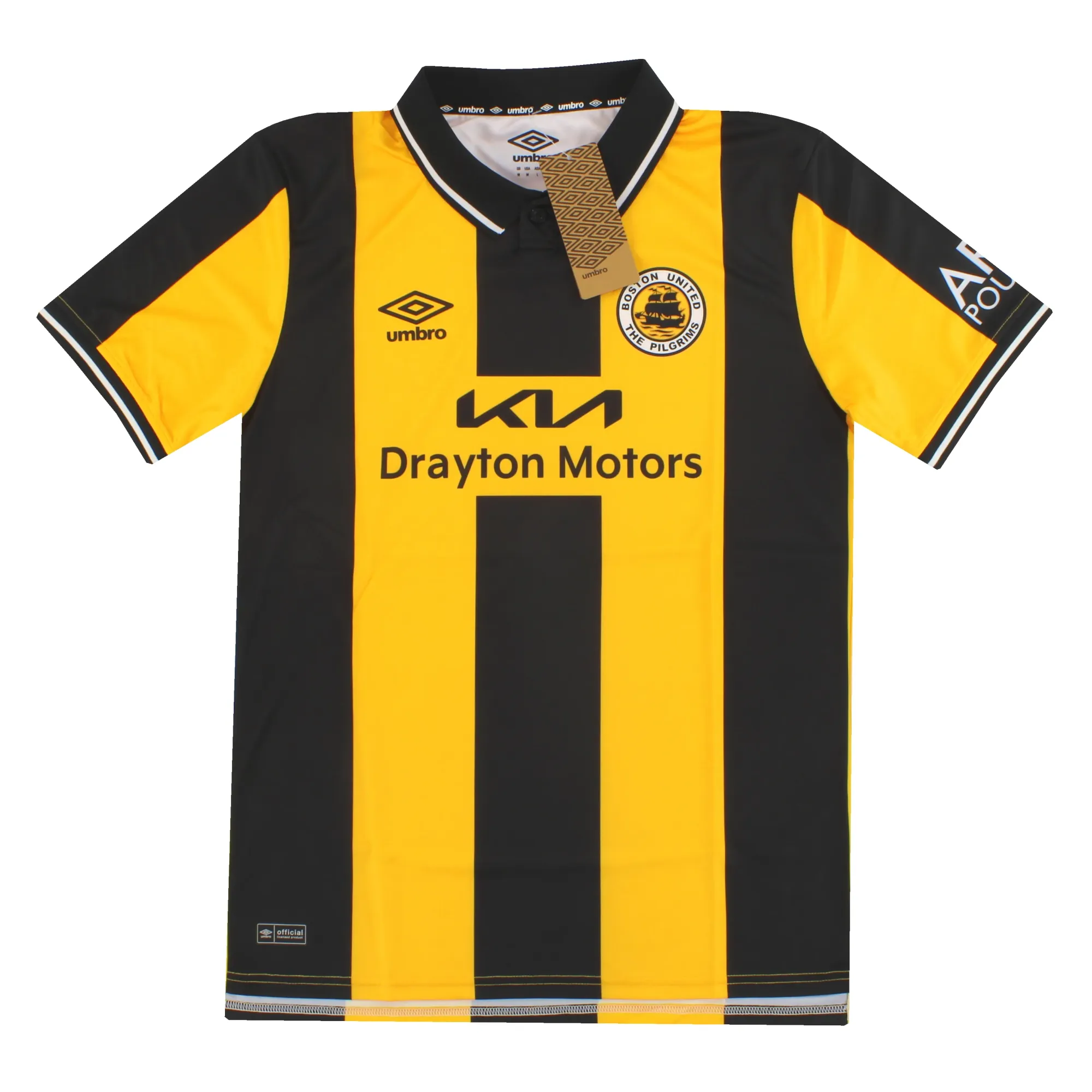 2024-25 Boston United Umbro Home Shirt *BNIB* - Other Non League Clubs / BNIB 