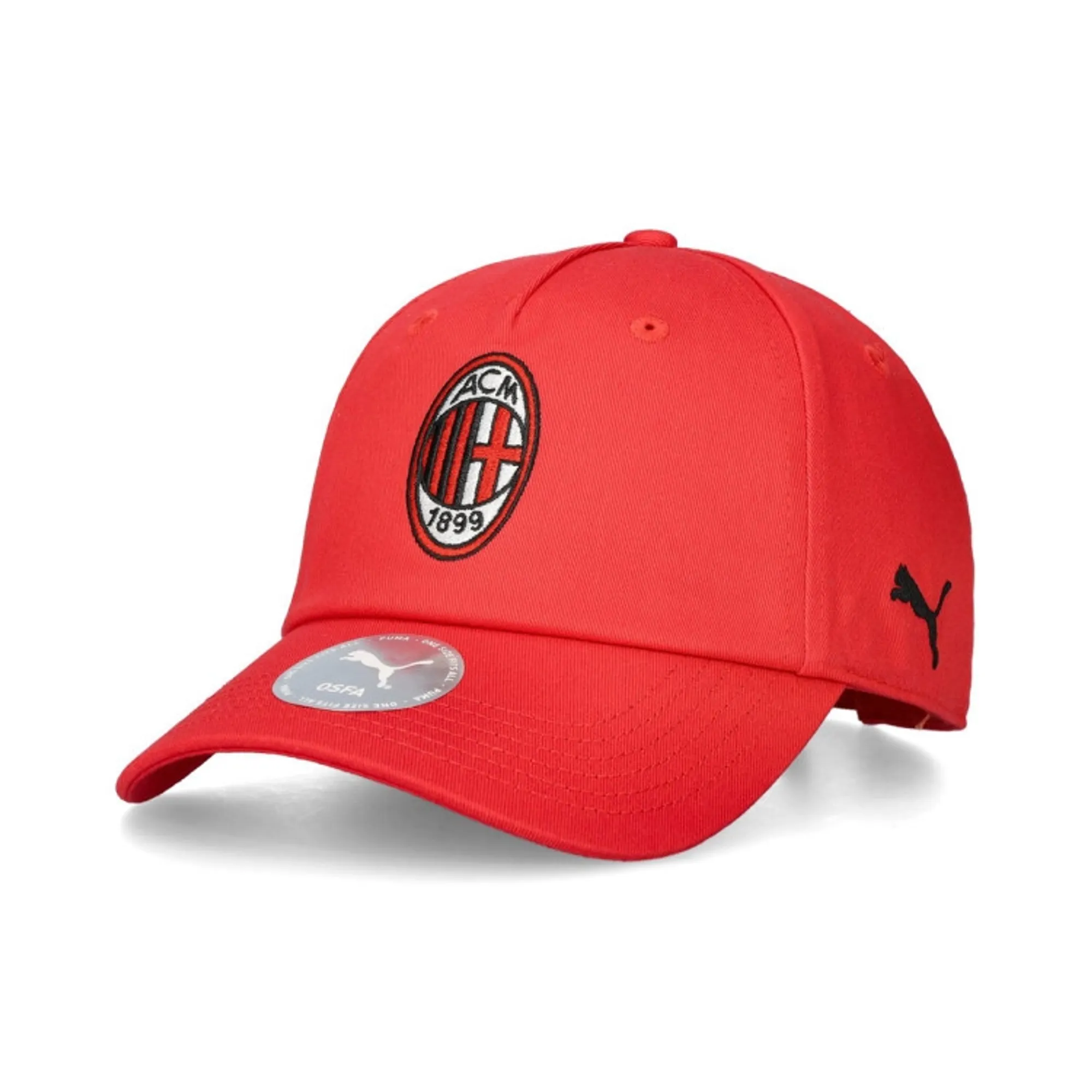 PUMA AC Milan ftblEssentials Cap in Red