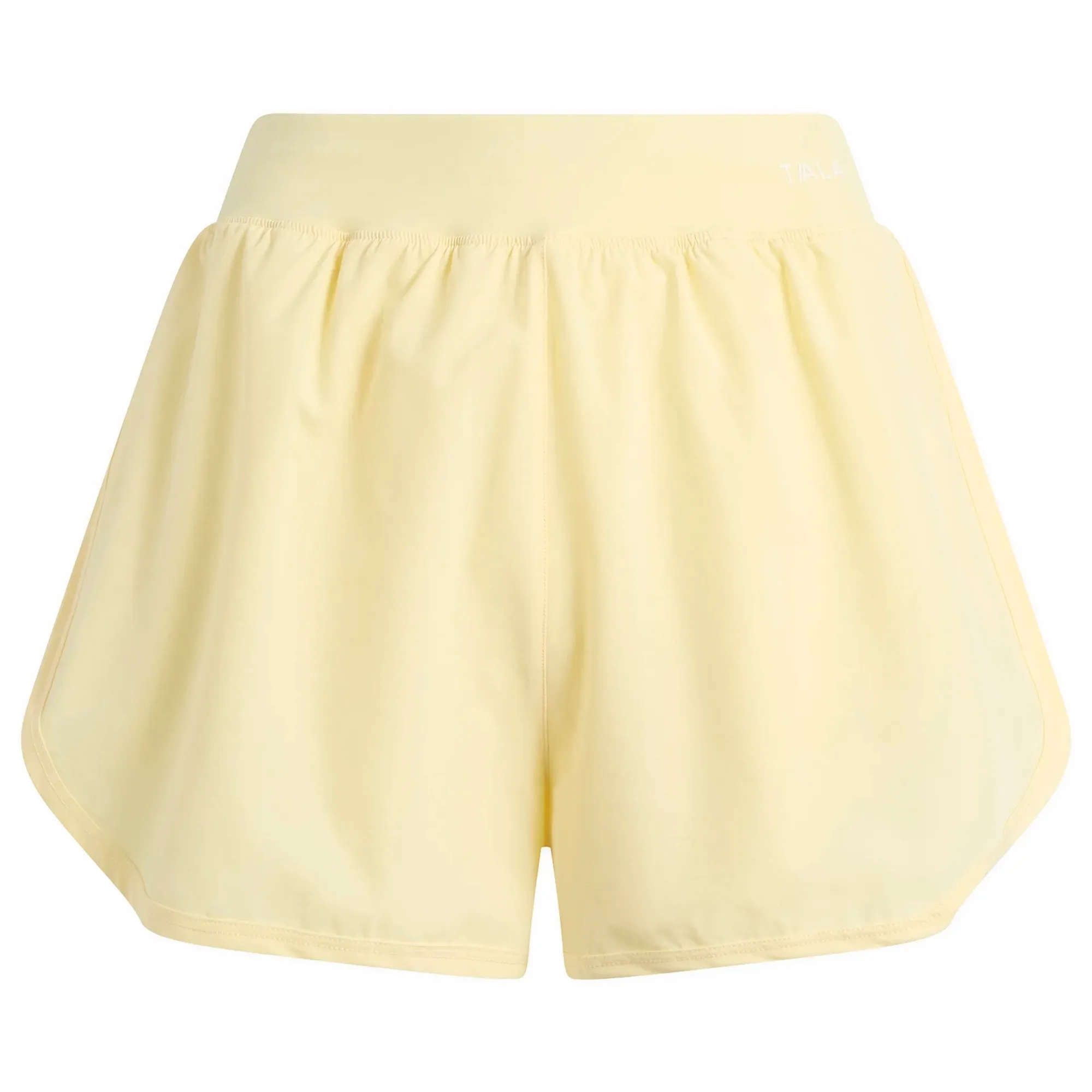 TALA Women's SkinLuxe Built-In 2-in-1 Short Lemon Yellow