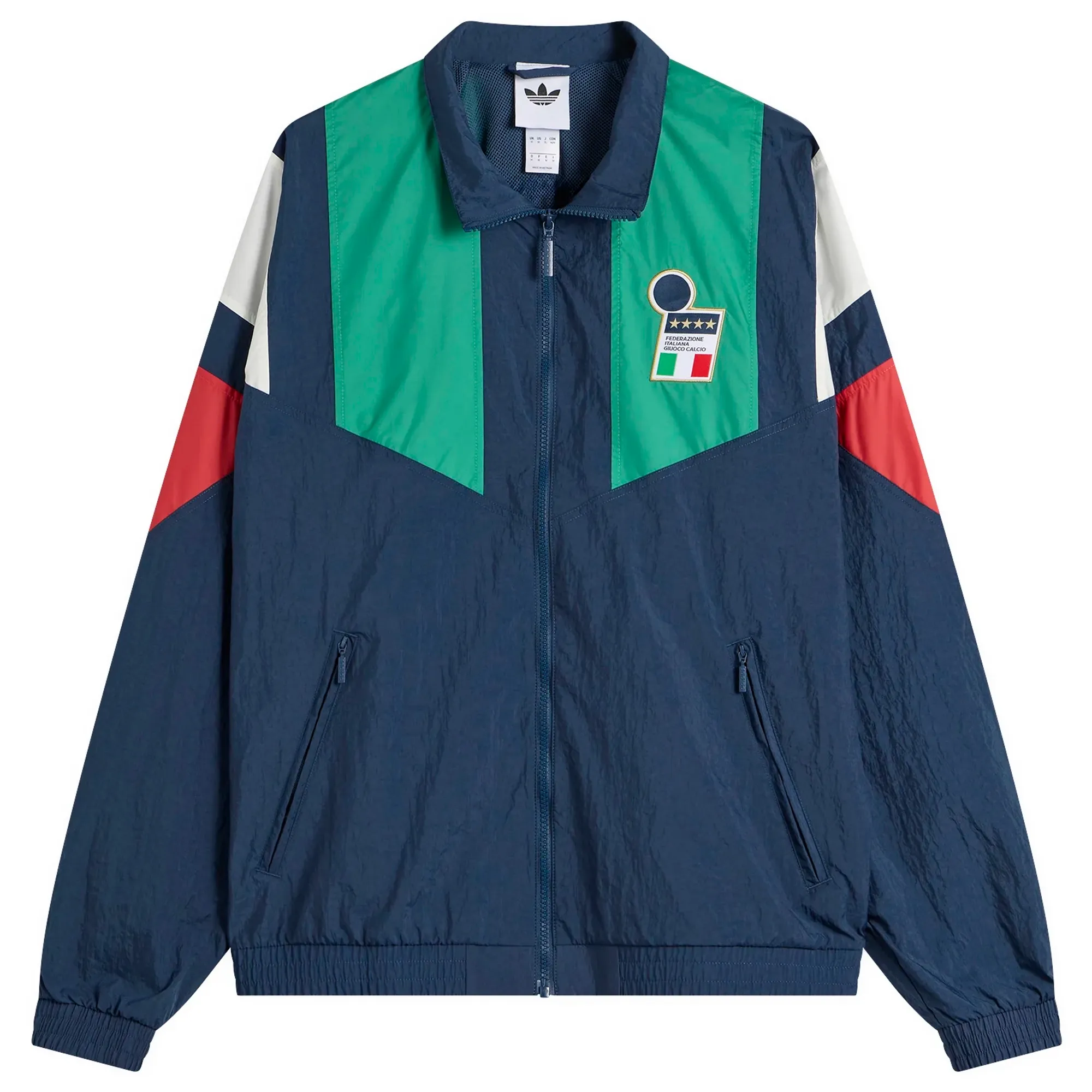 Adidas Men's FIGC EQT Track Top Crew Navy